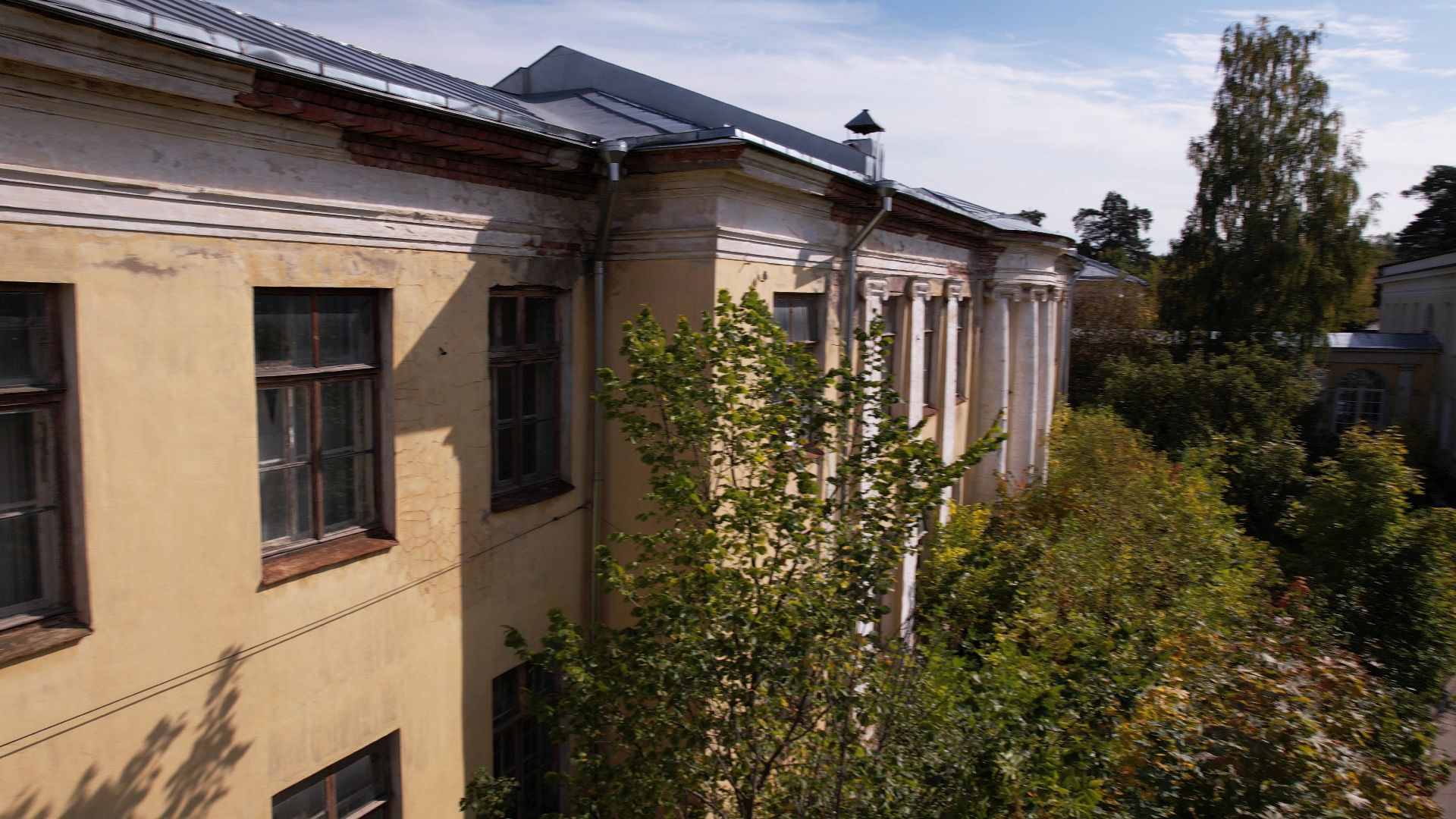 жуковский, культура, архитектура,видео с коптера,