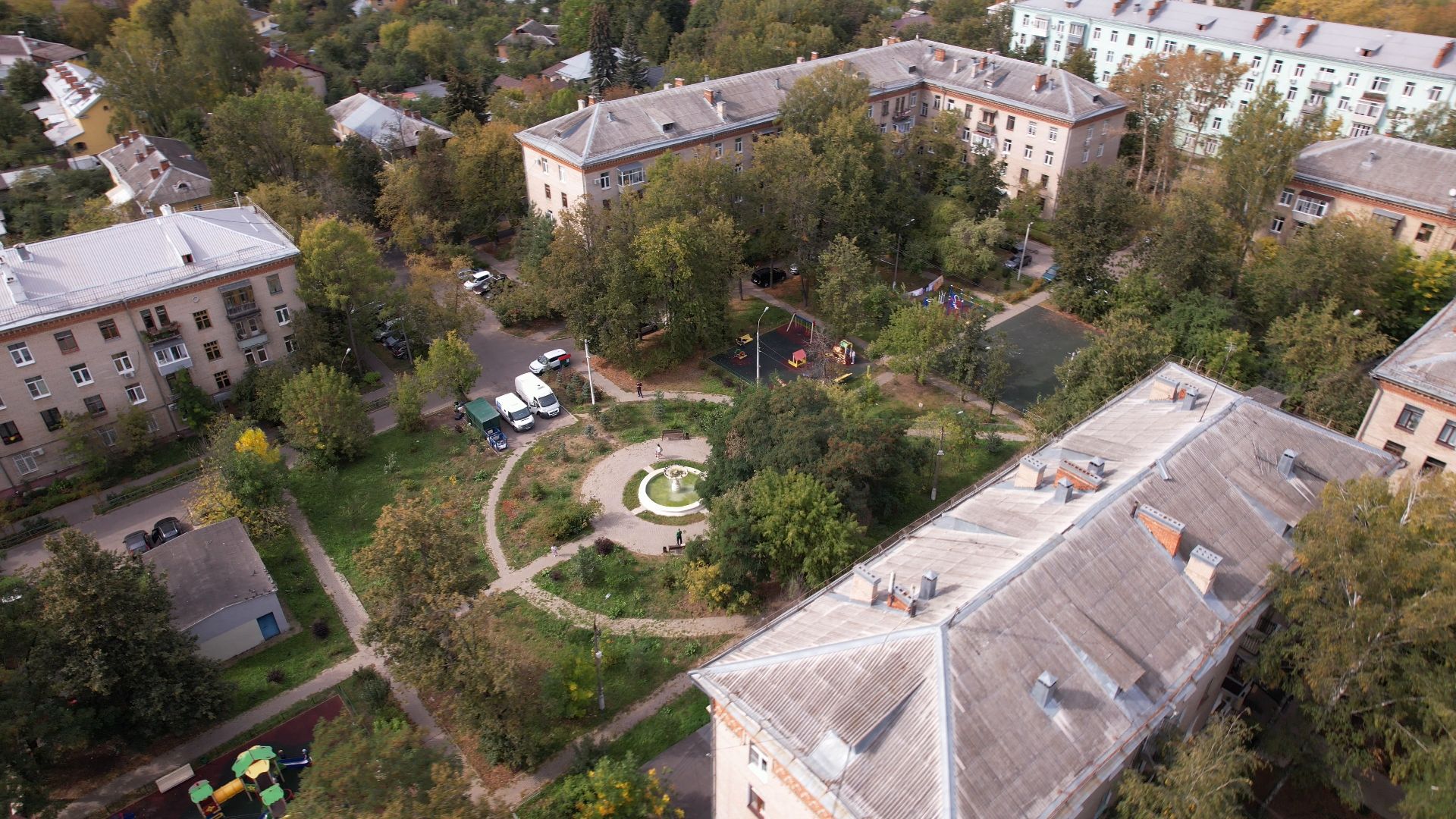 жуковский, благоуйстройство, культура,видео с коптера,