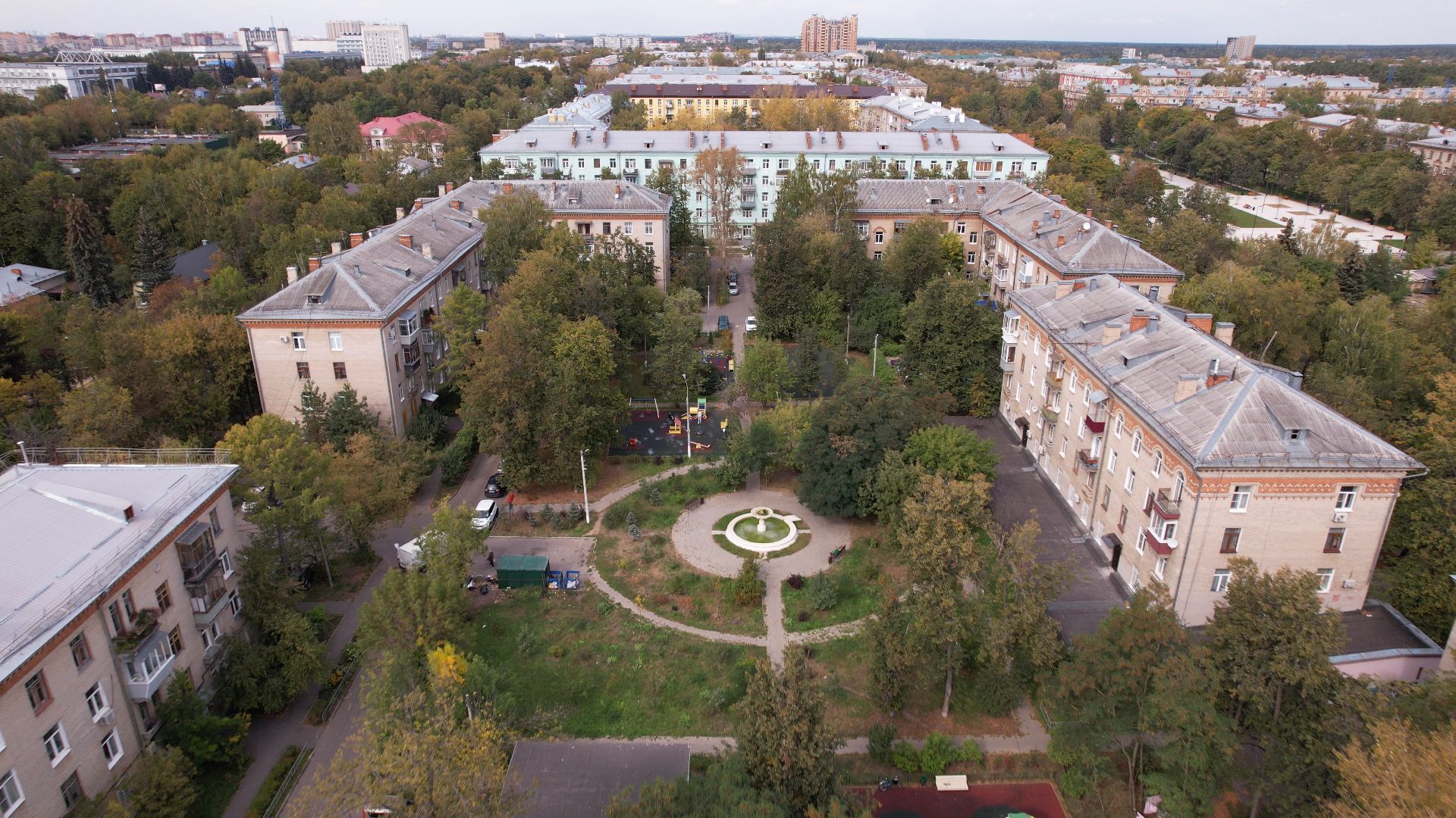 жуковский, благоуйстройство, культура,видео с коптера,