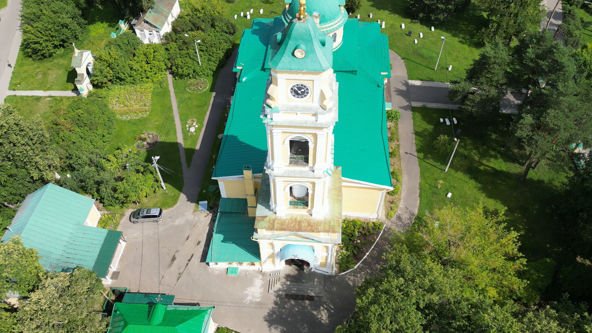 лосино-петровский, церковь, культура,видео с коптера,