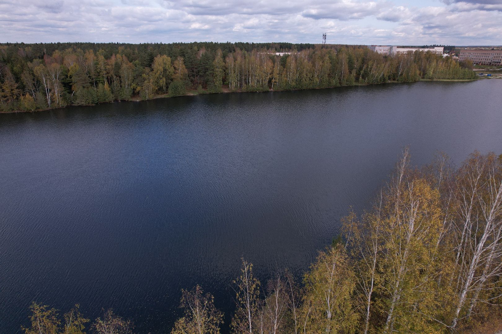 озеро, орехово-зуево, благоустройство,видео с коптера,