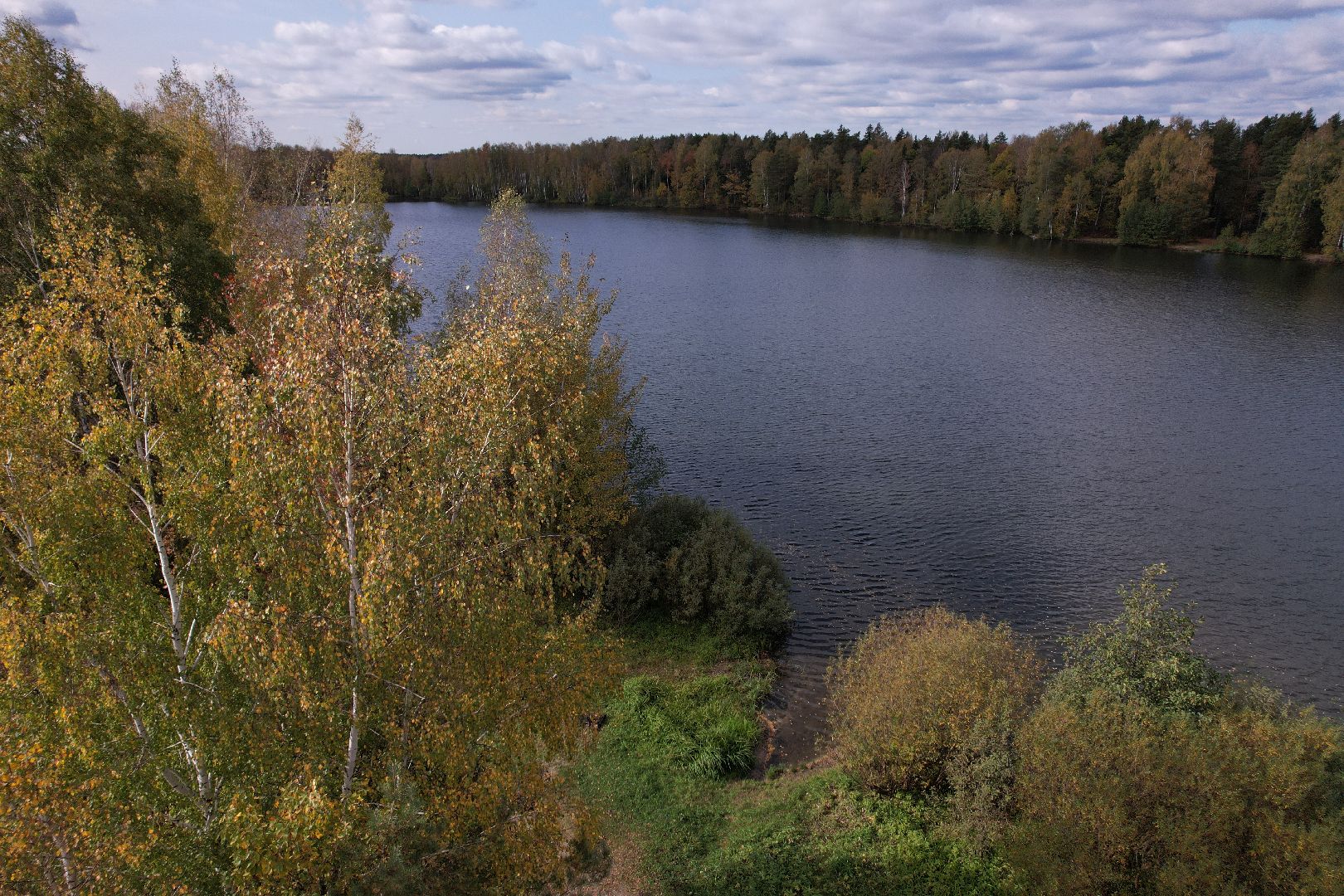 озеро, орехово-зуево, благоустройство,видео с коптера,