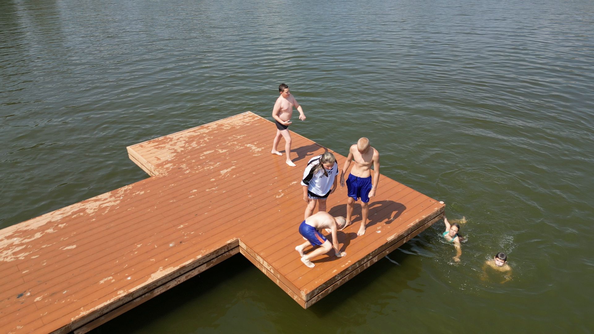 электрогорск, озеро, благоустройство,видео с коптера,