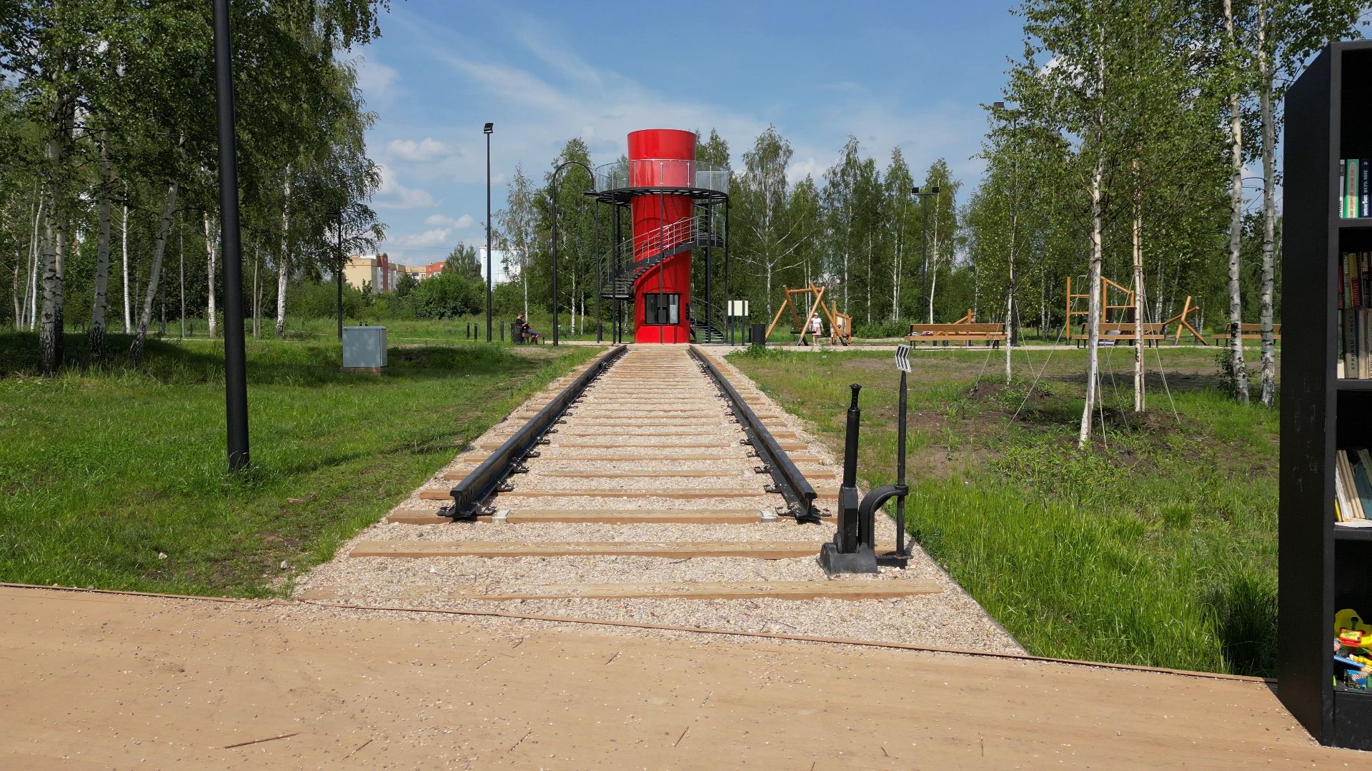 электрогорск, озеро, благоустройство,видео с коптера,
