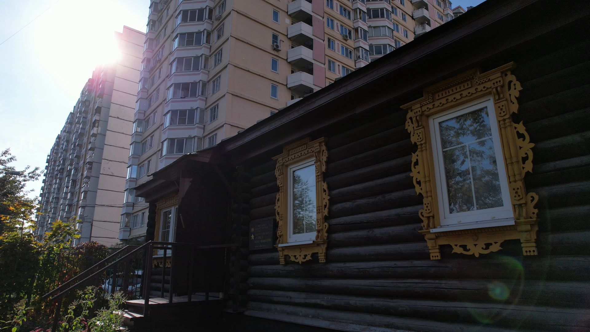 вов, фрязино, музей,видео с коптера,