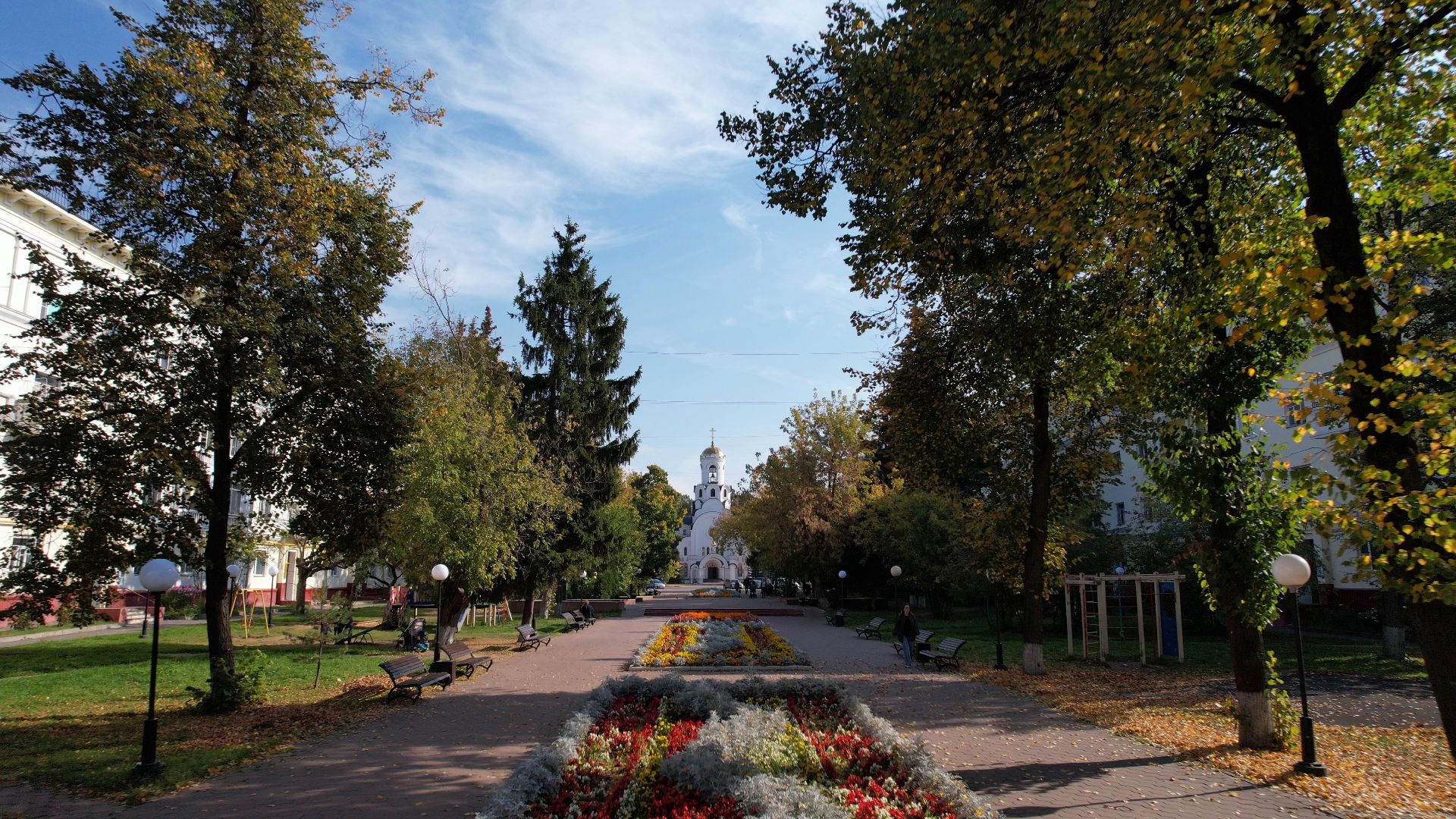 фрязино, архитектура, история,видео с коптера,