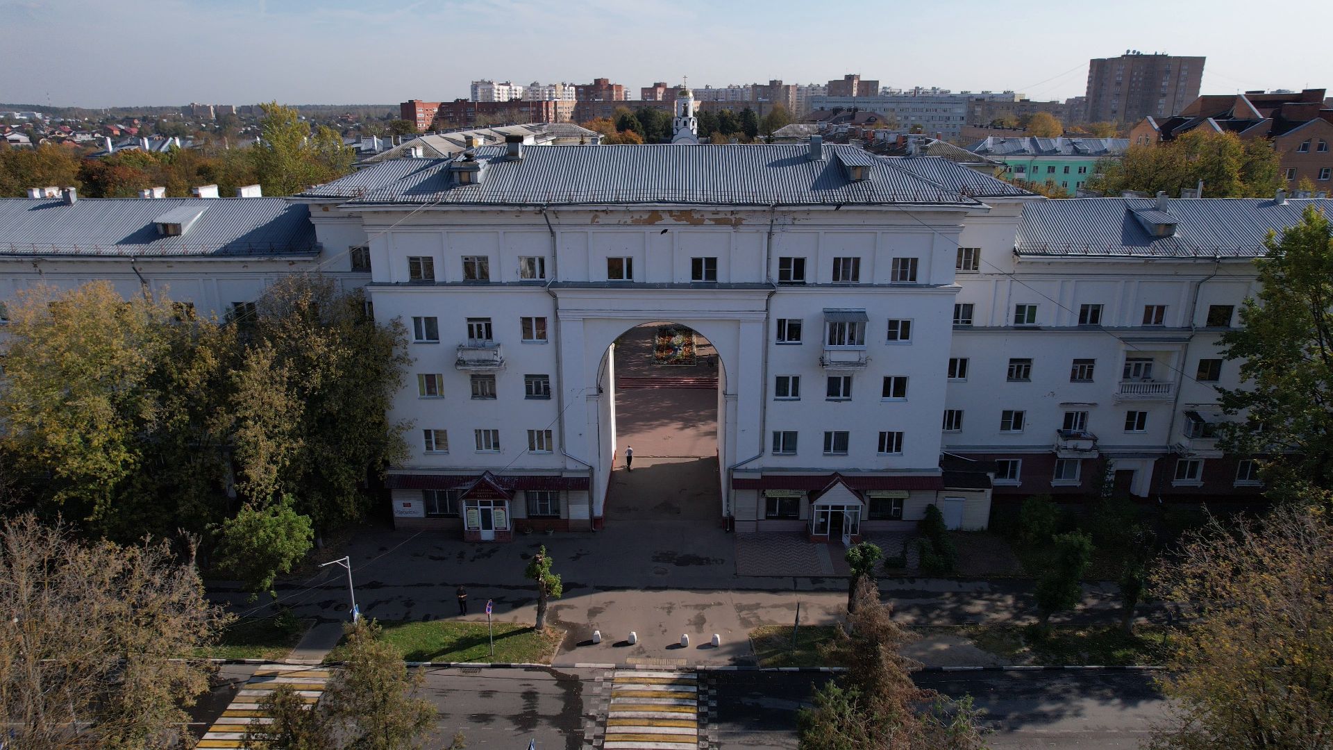 фрязино, архитектура, история,видео с коптера,