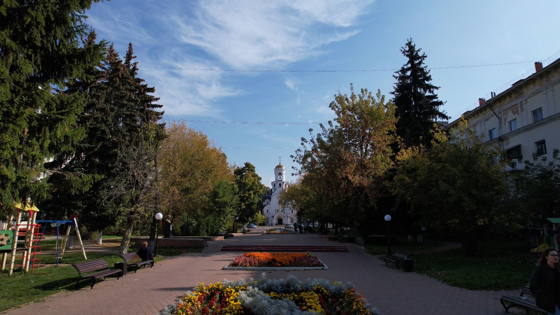 фрязино, архитектура, история,видео с коптера,