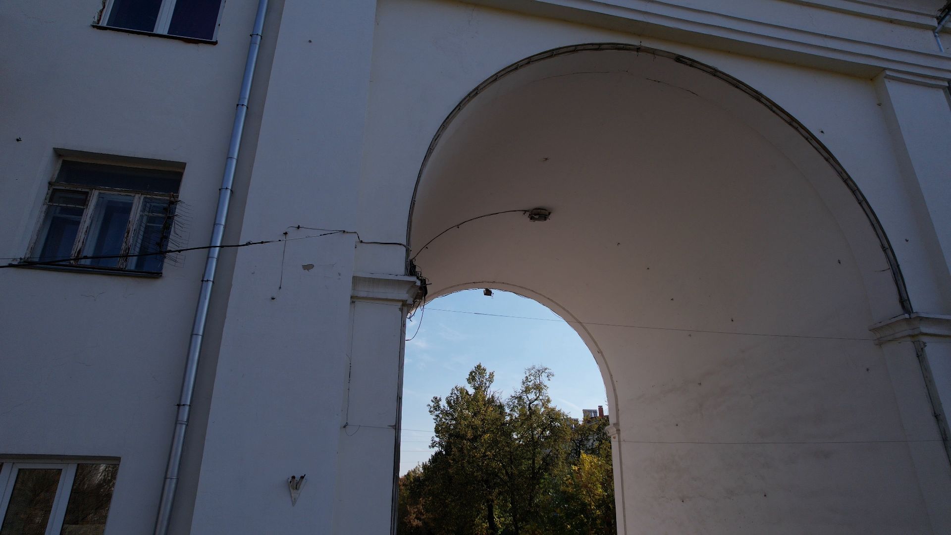 фрязино, архитектура, история,видео с коптера,