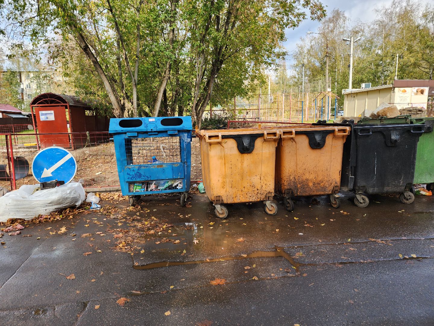 мытищи, контейнерная площадка, благоустройство,