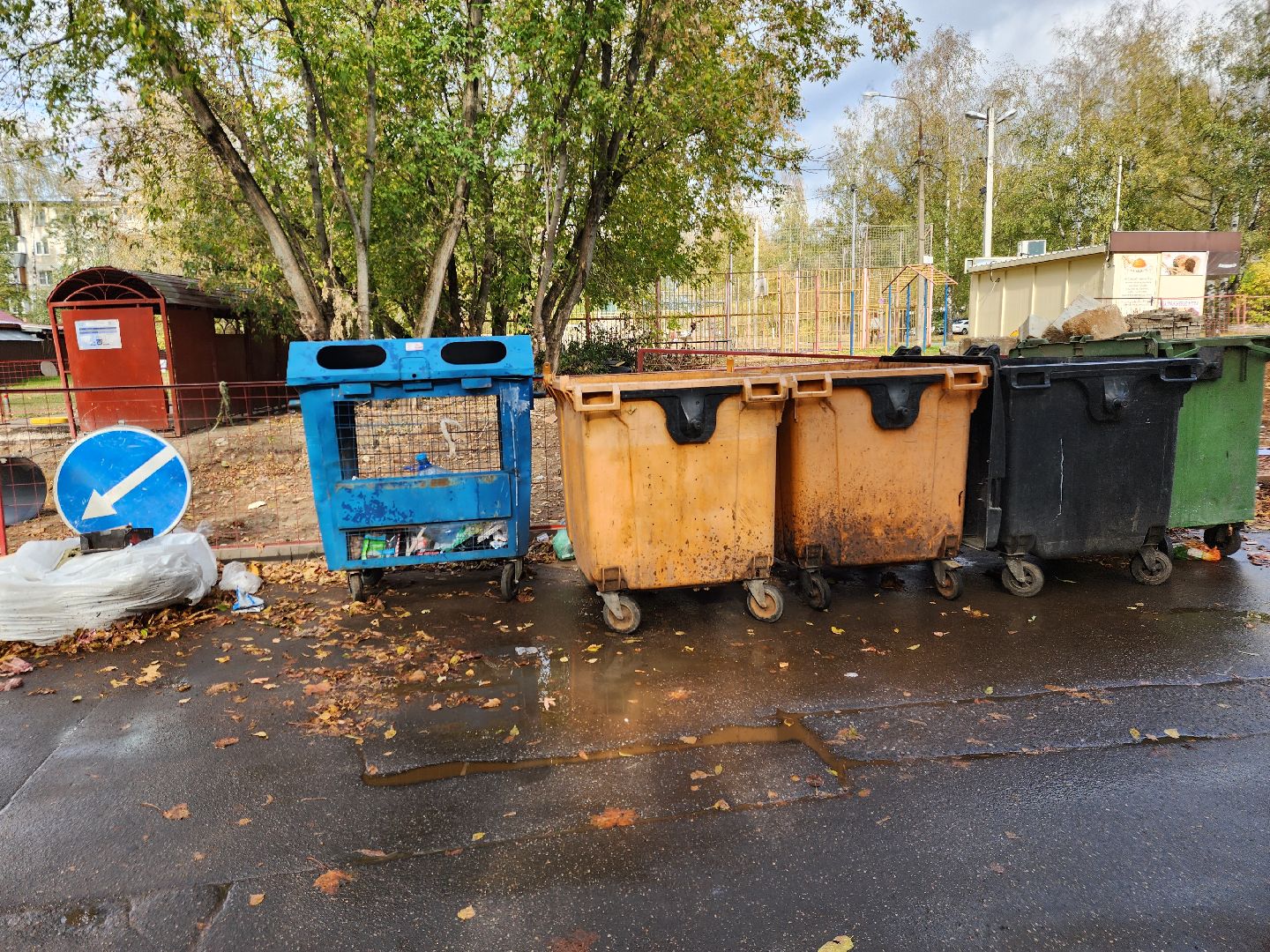 мытищи, контейнерная площадка, благоустройство,