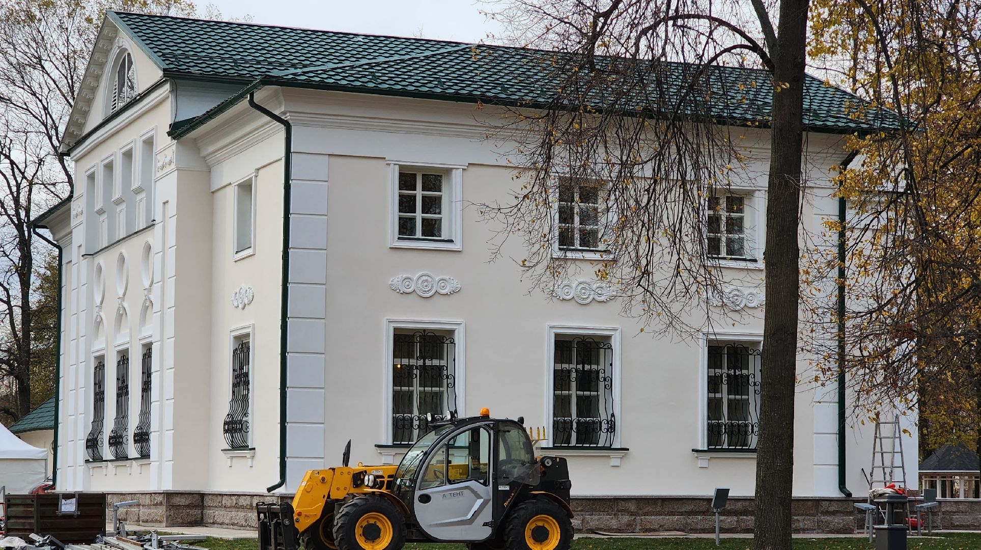 усадьба, Белая Дача, реконструкция, парк,