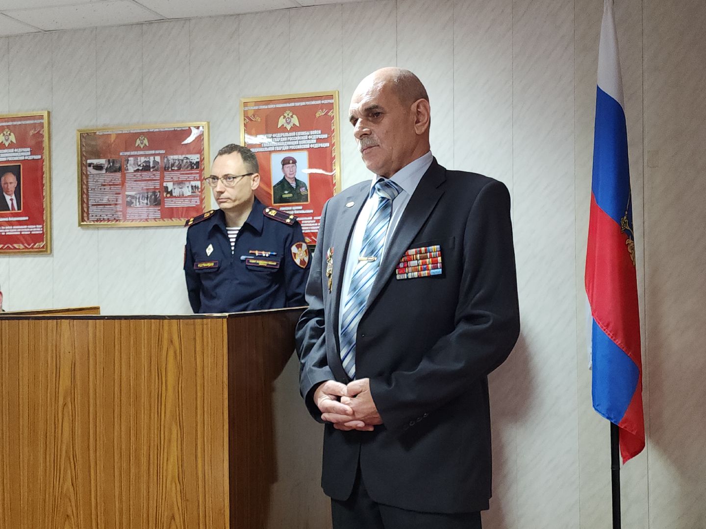 кашира, ОВО, Росгвардия, ветеран ОВО, праздник,