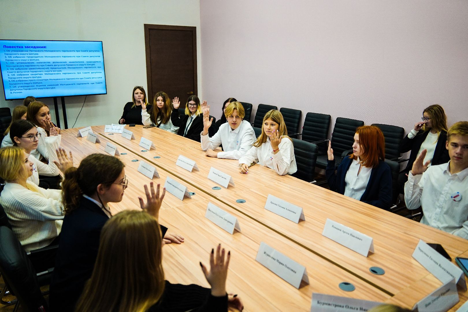 Большая Шатура, Молодежный парламент, совет депутатов, молдежь, активная молодежь,