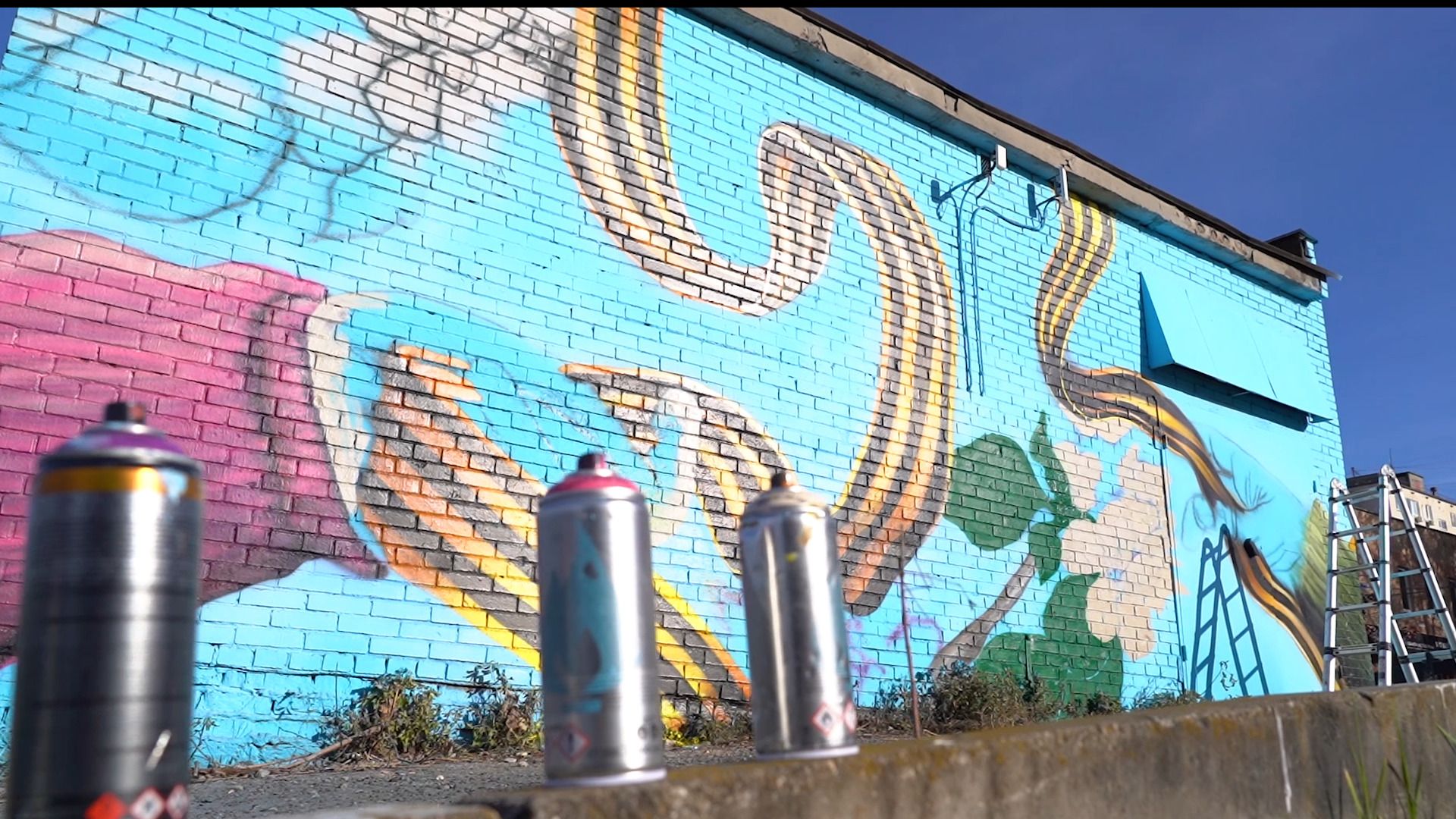 граффити, мурал, единая россия, память, война, орехово-зуево,