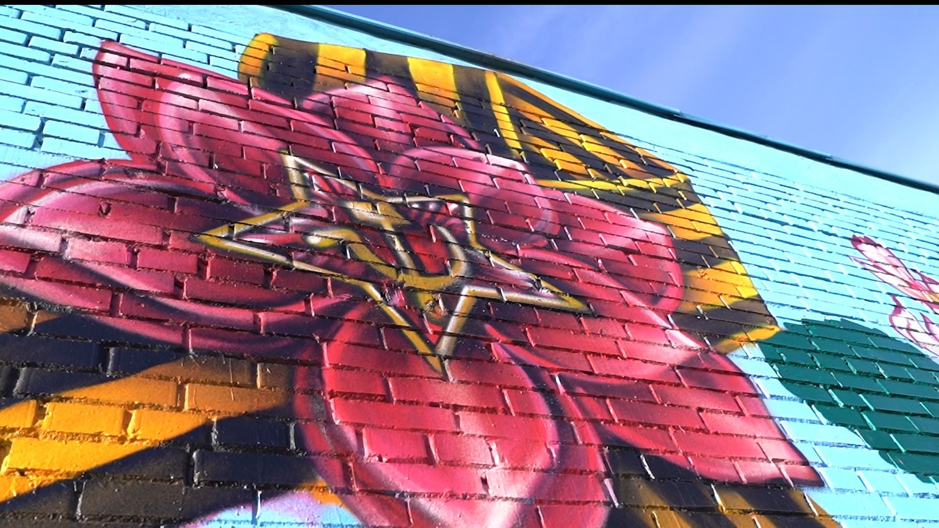 граффити, мурал, единая россия, память, война, орехово-зуево,