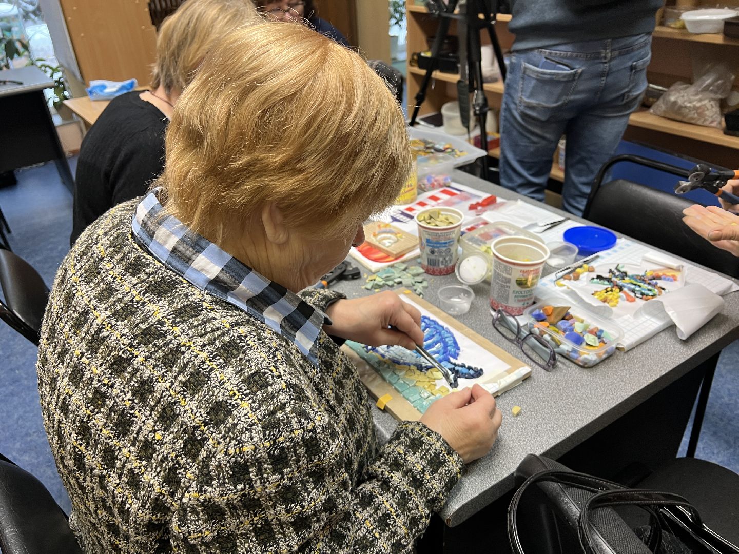 химки, культура, мозаика, мастер-класс, творчество,