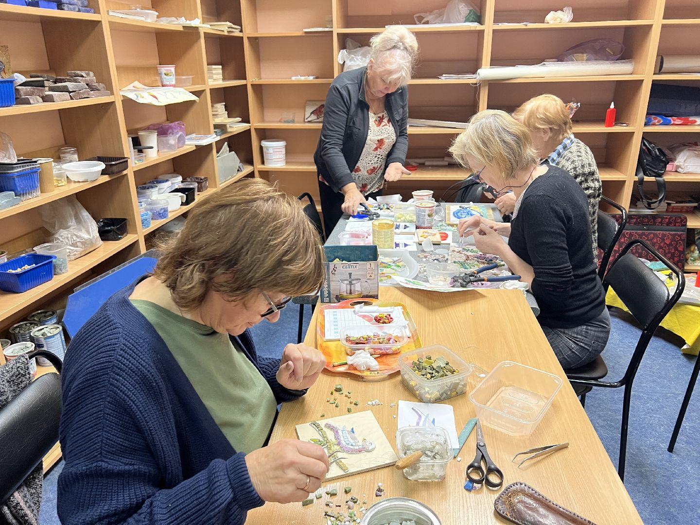 химки, культура, мозаика, мастер-класс, творчество,