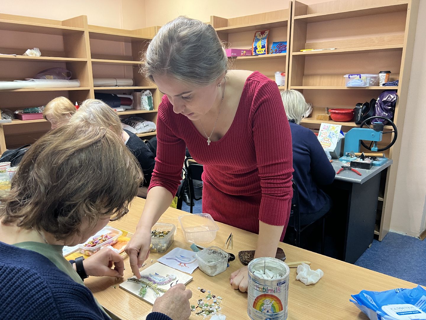 химки, культура, мозаика, мастер-класс, творчество,