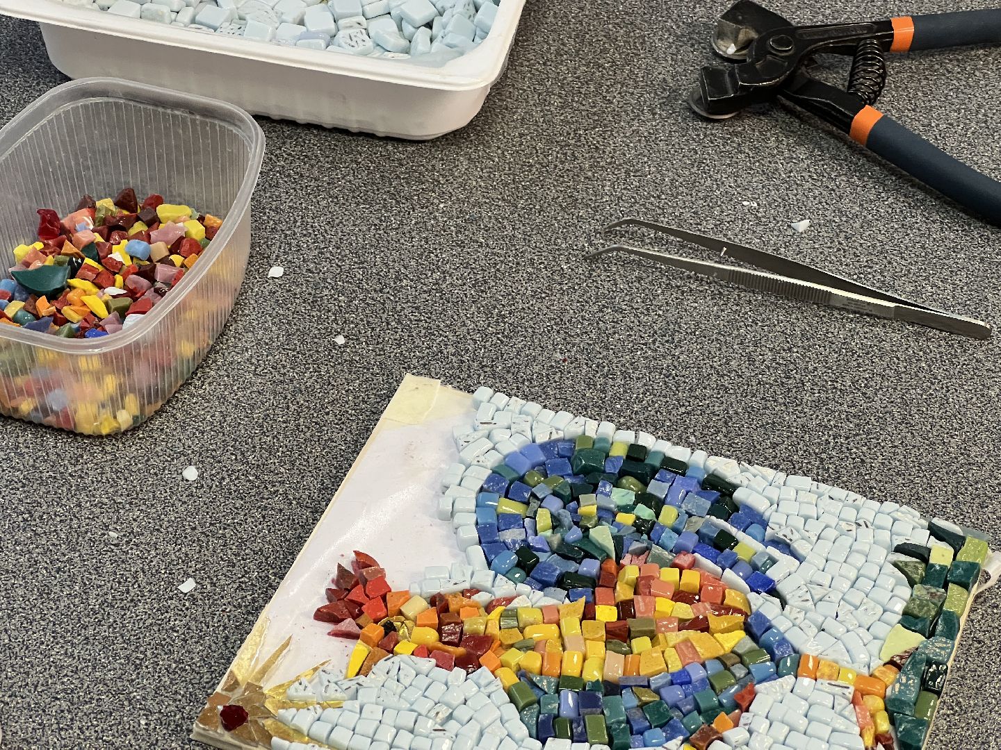 химки, культура, мозаика, мастер-класс, творчество,