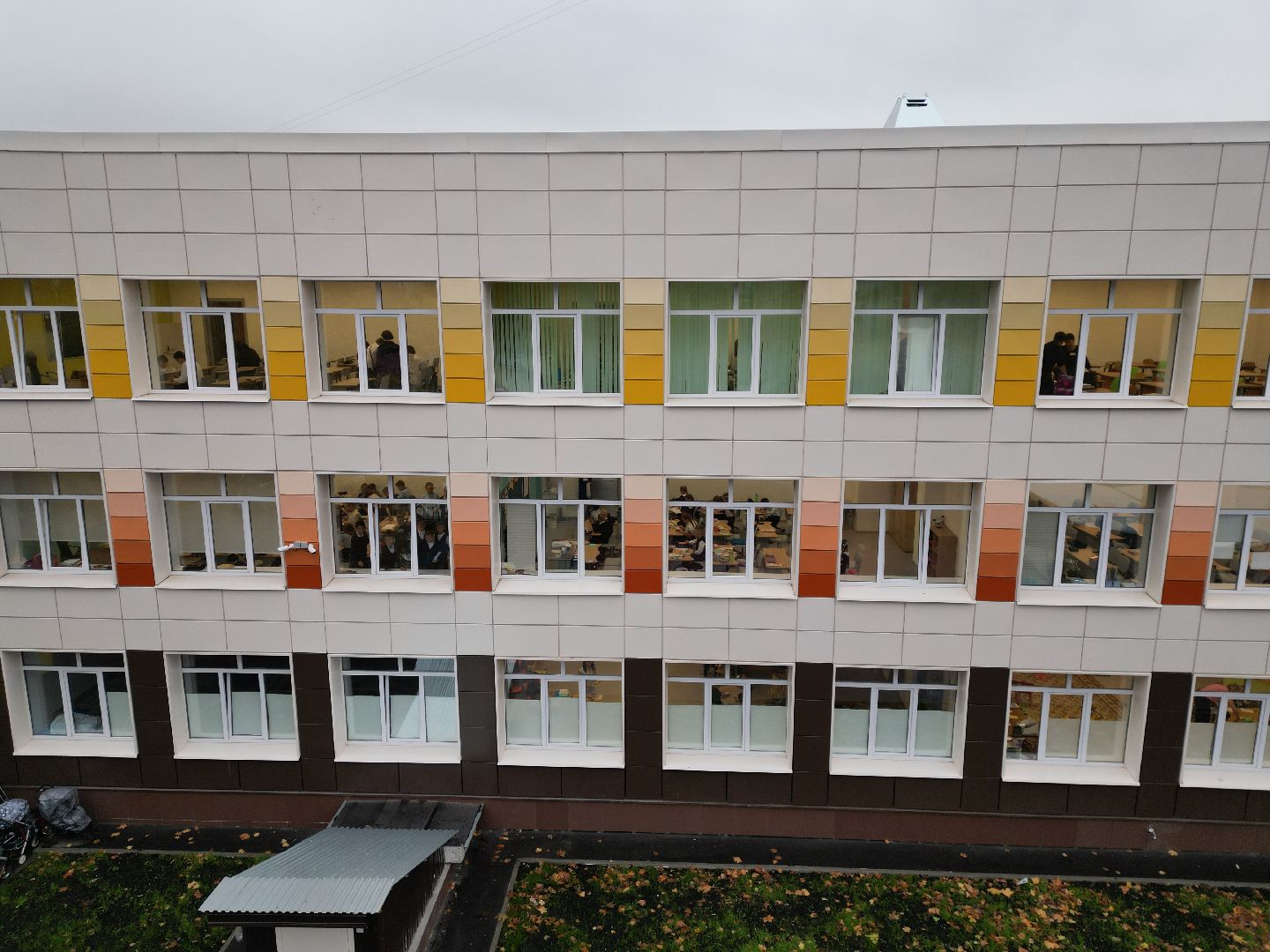 павлино, школа,видео с коптера,