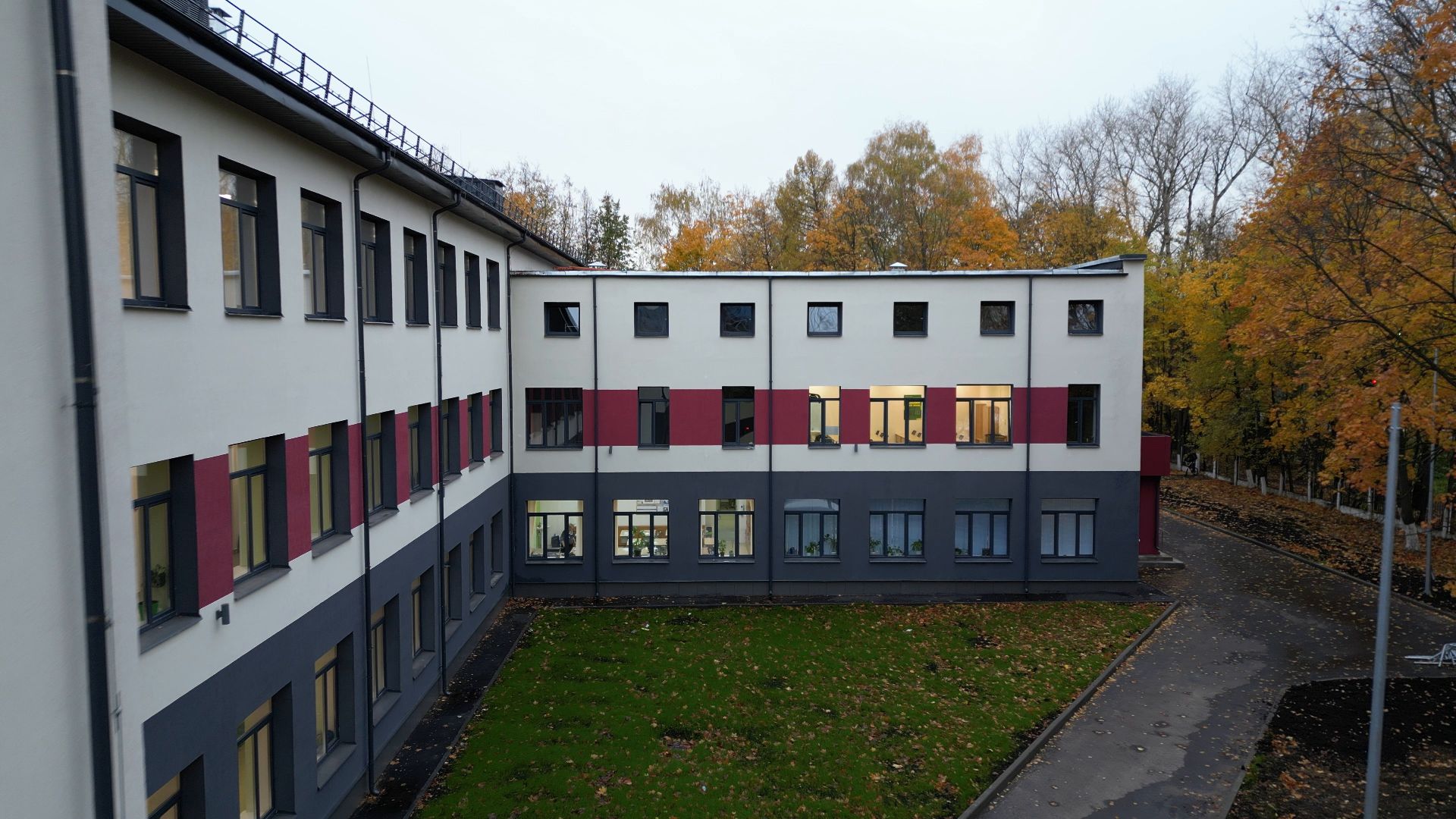 балашиха, образование, школа,видео с коптера,