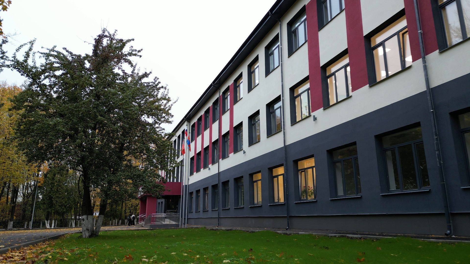 балашиха, образование, школа,видео с коптера,