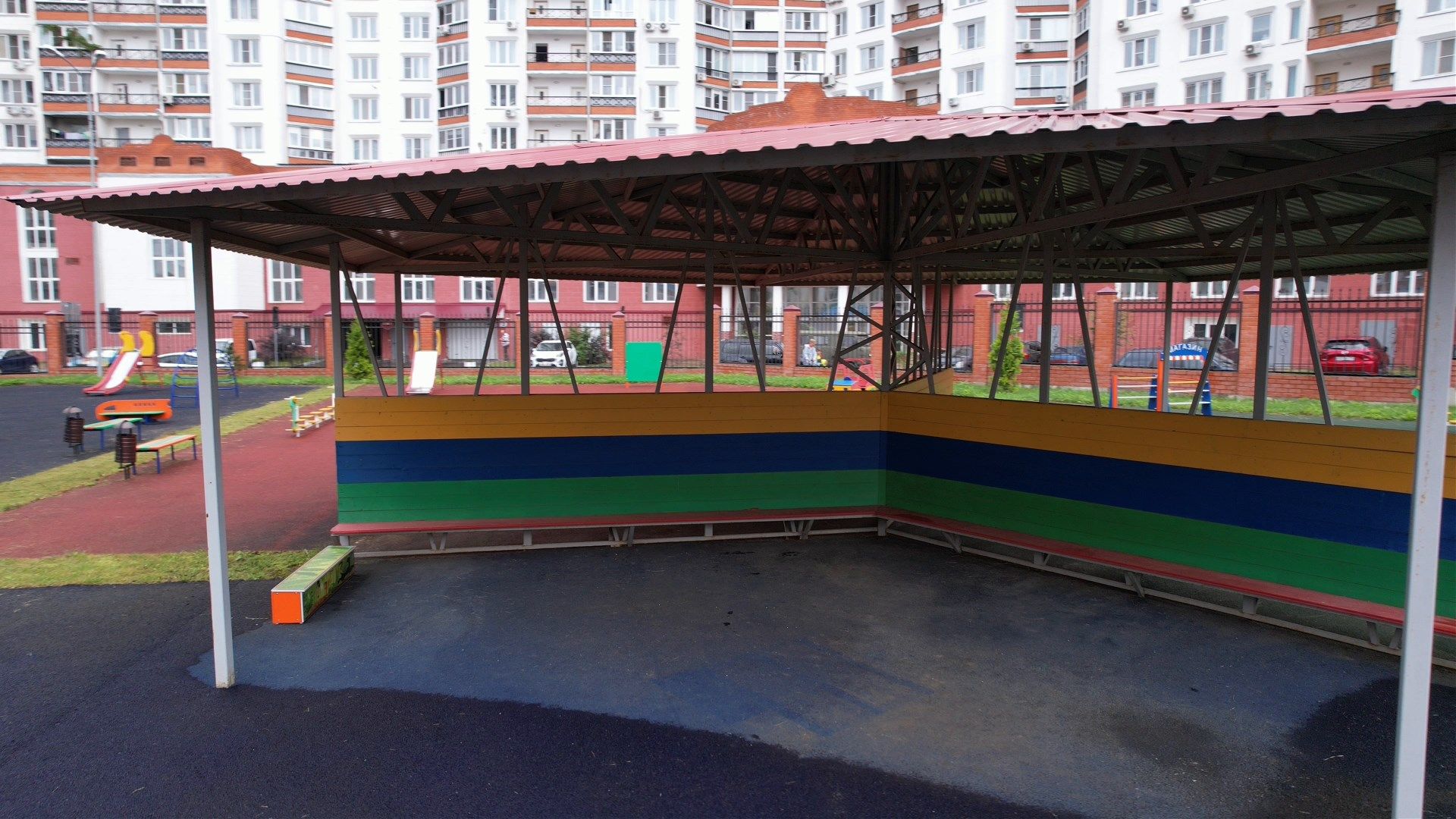 сад, детский, умка,видео с коптера,