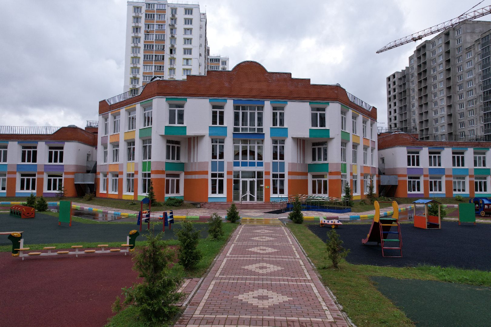 сад, детский, умка,видео с коптера,