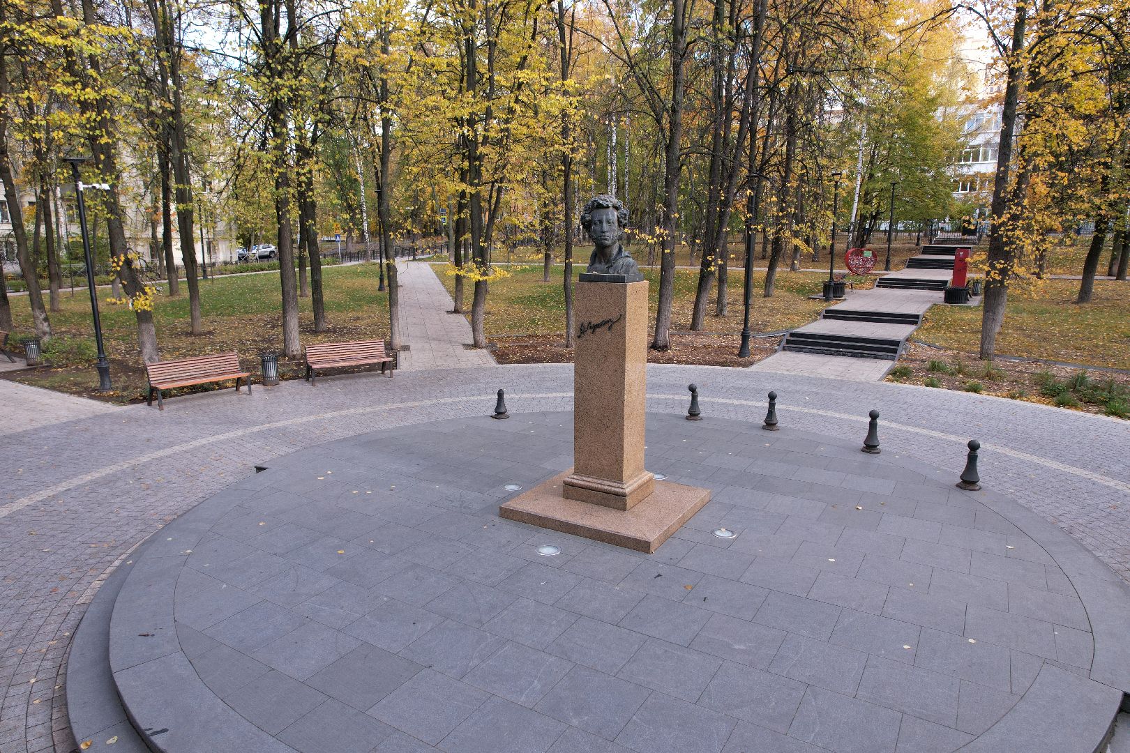 сквер, пушкина, дзержинский,видео с коптера,