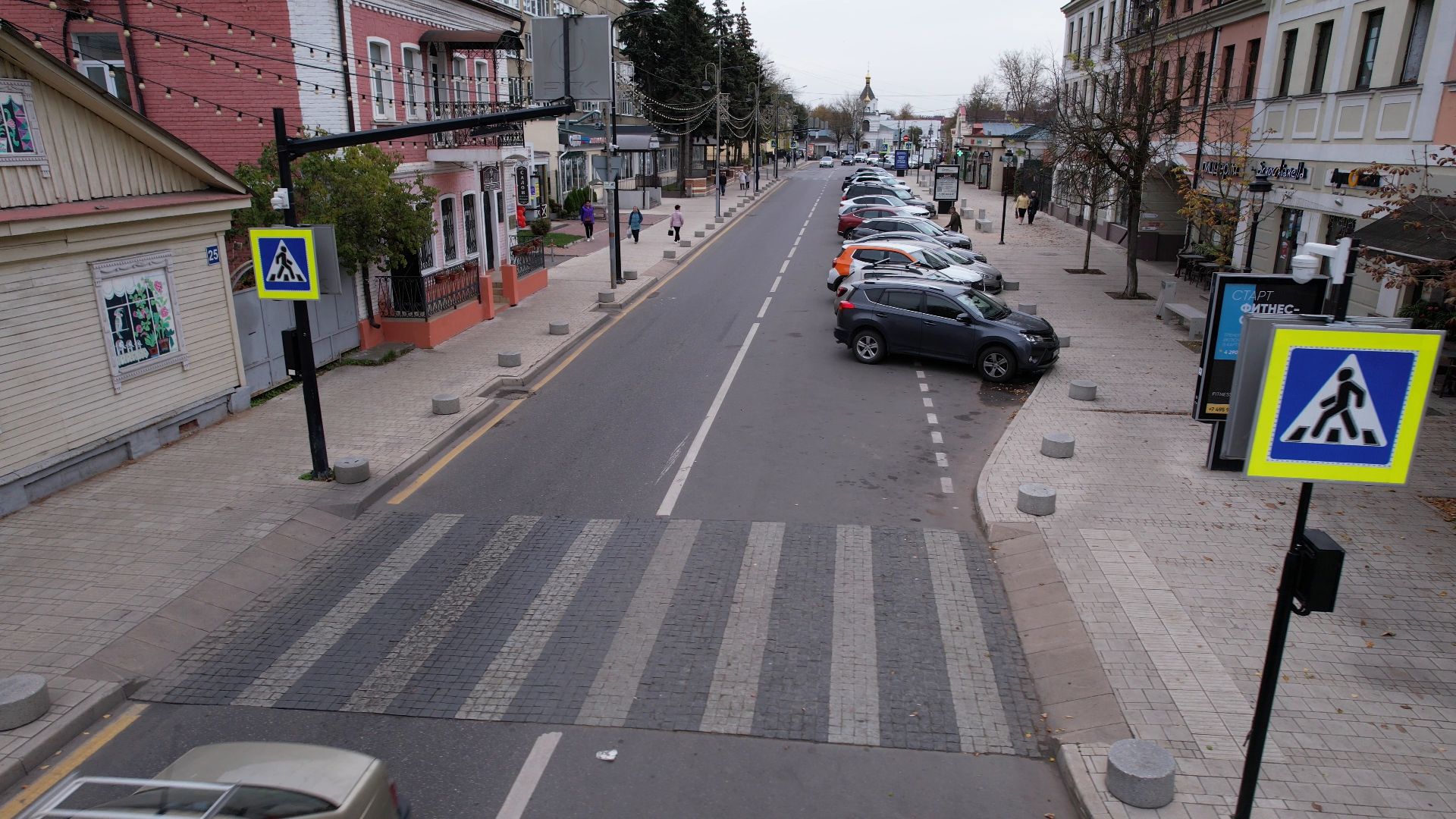 московская, звенигород, туризм,видео с коптера,