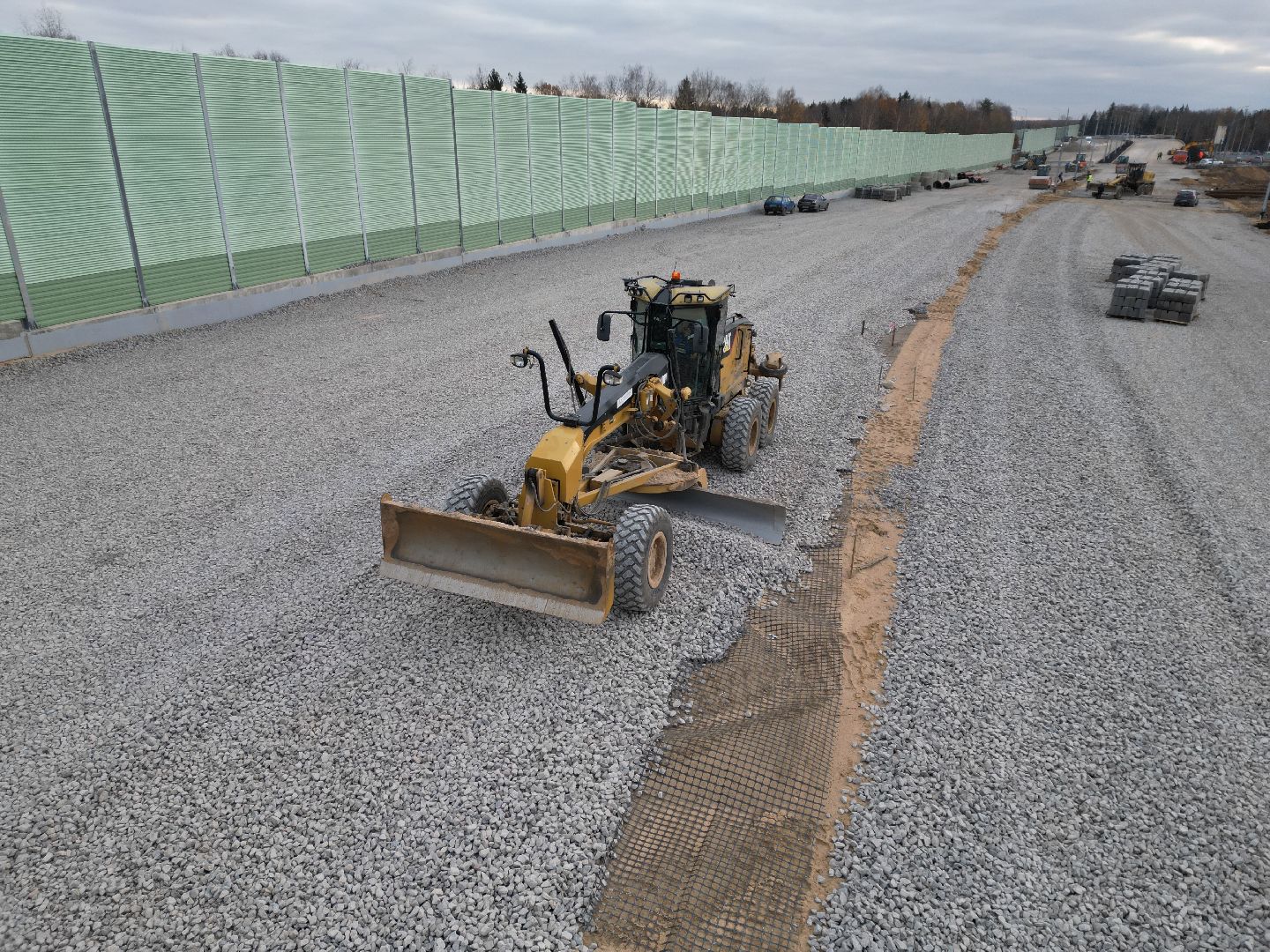 развязка, дорога, лобня,видео с коптера,