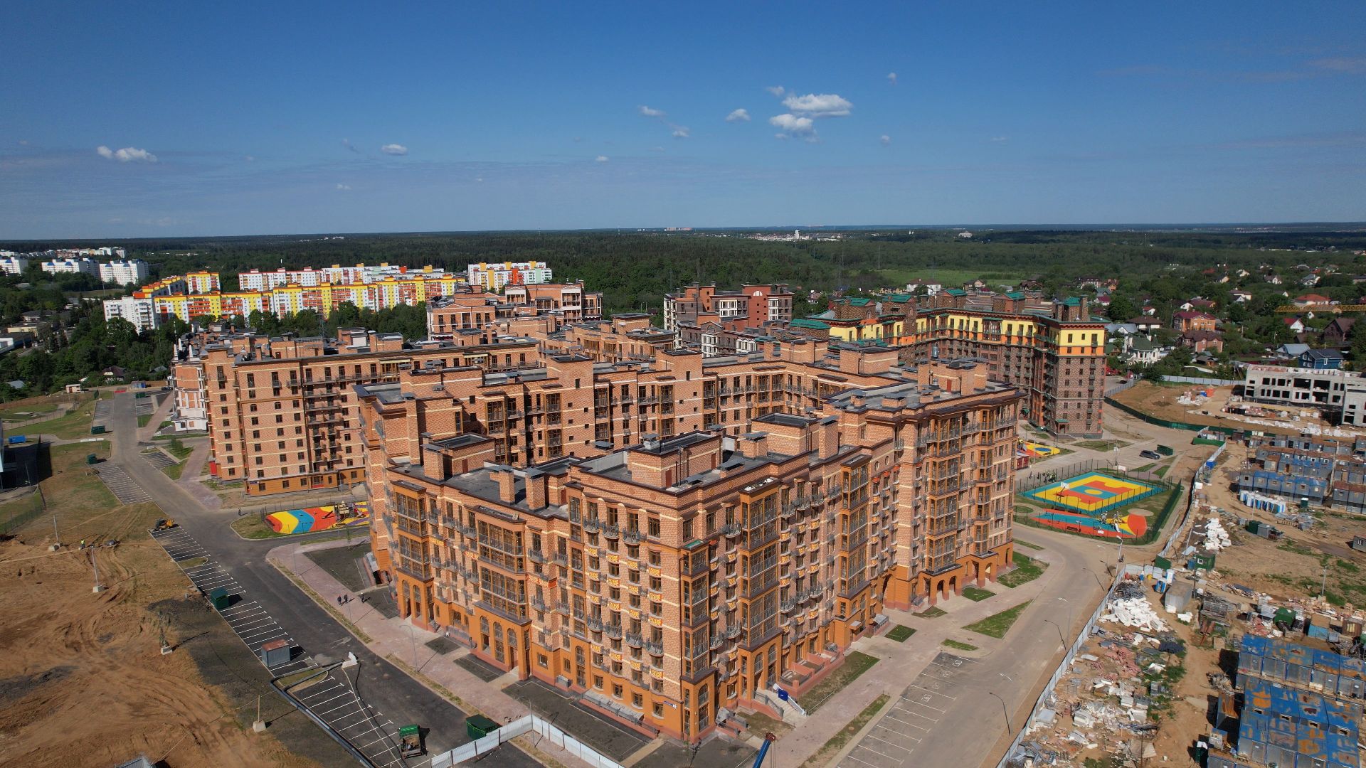 жк, дома, лайково,видео с коптера,
