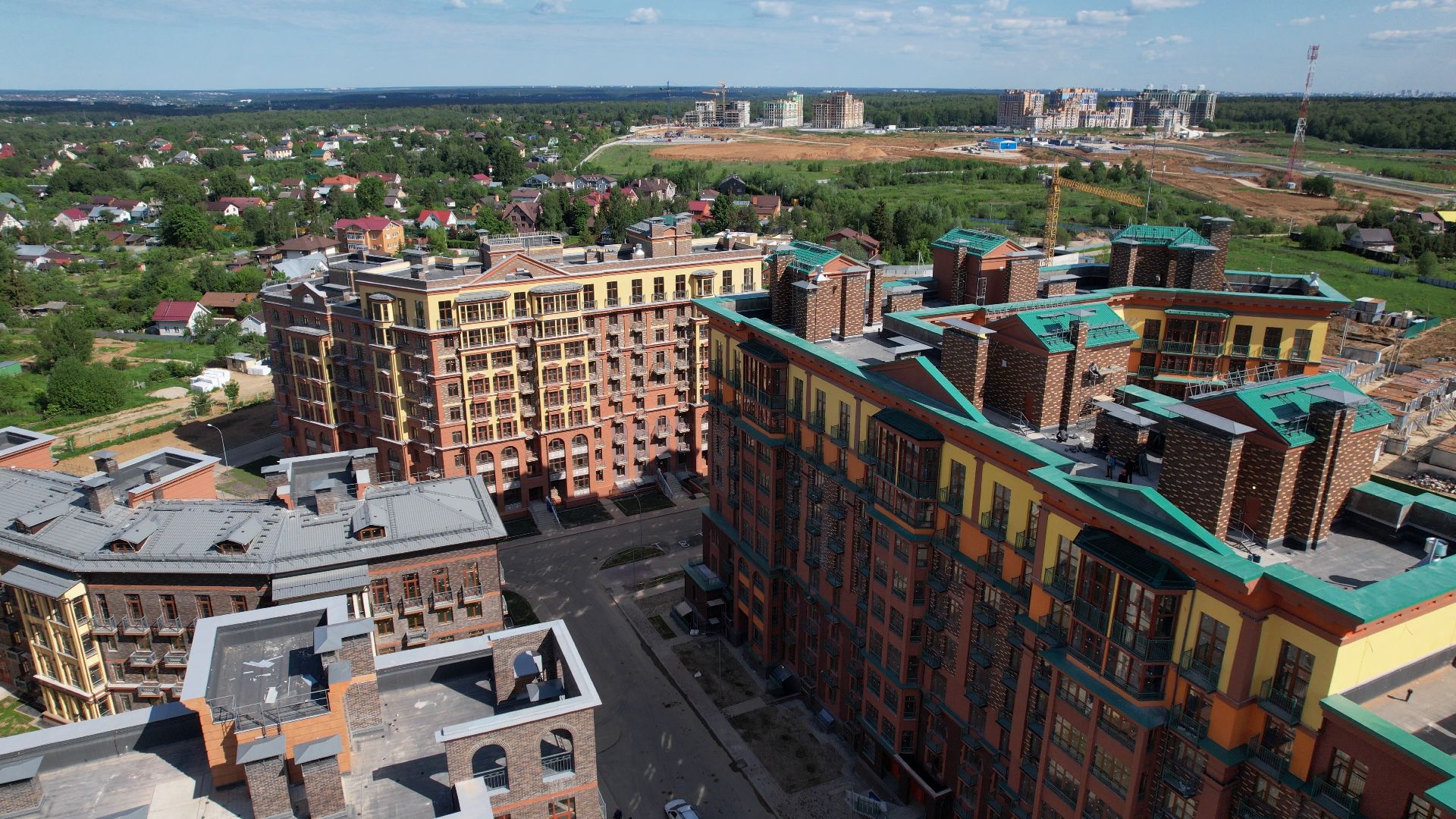 жк, дома, лайково,видео с коптера,
