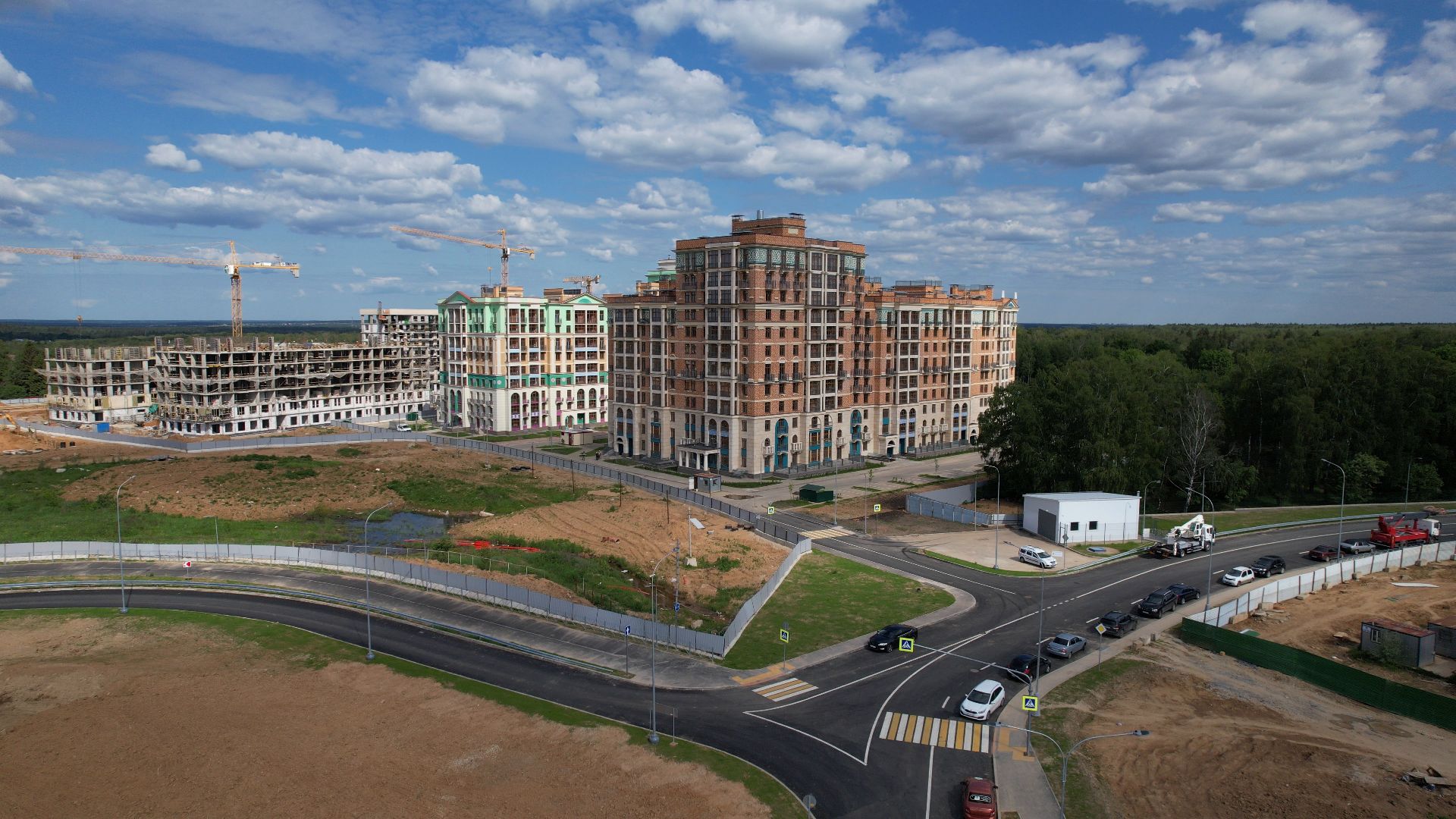 жк, дома, лайково,видео с коптера,