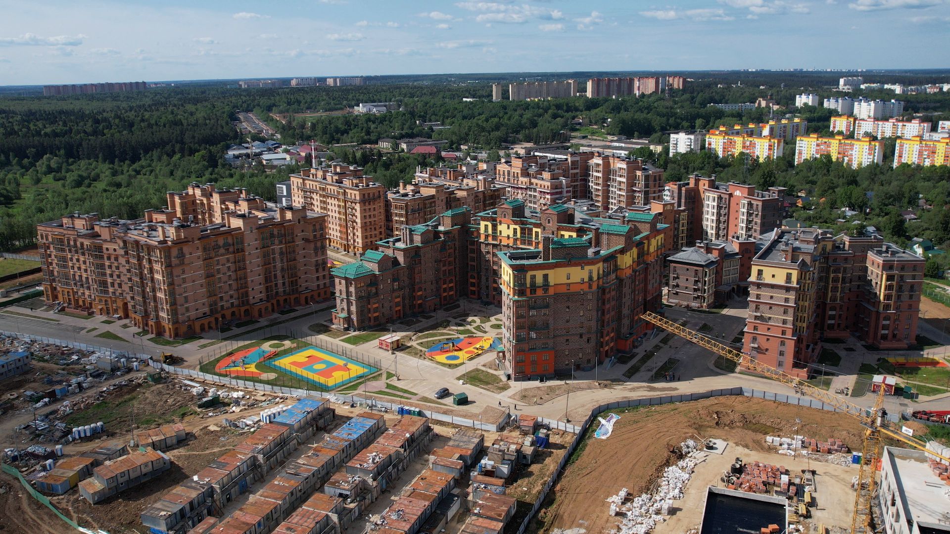 жк, дома, лайково,видео с коптера,