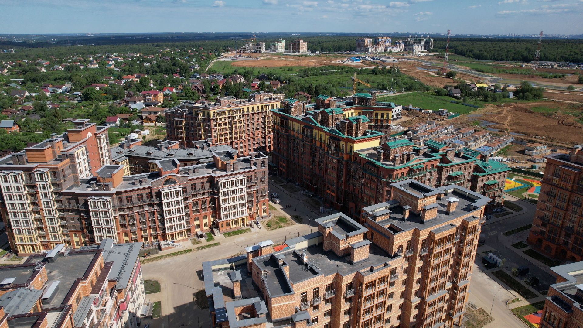 жк, дома, лайково,видео с коптера,