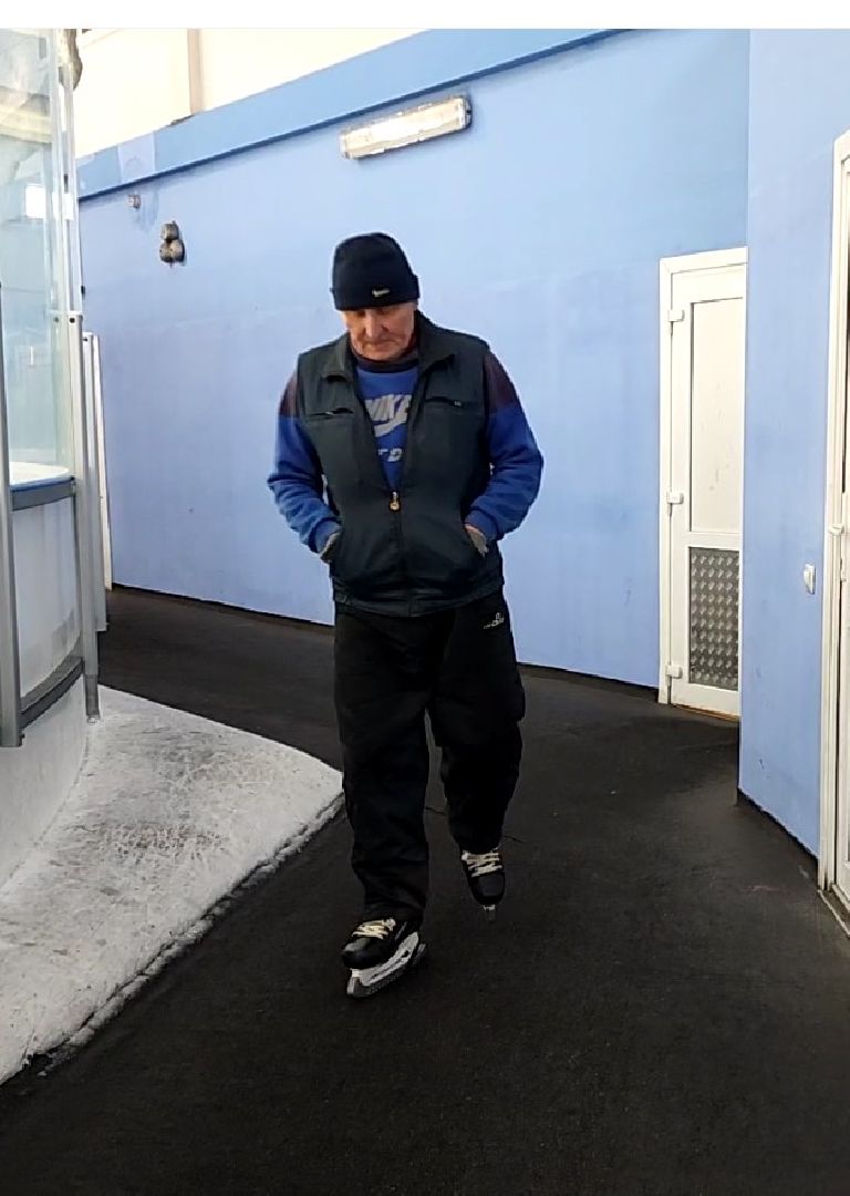 активное долголетие, каток, фигурное катание, электросталь, долголеты, здоровый образ жизни, здоровый выбор, пенсионер, ледовый комбайн,