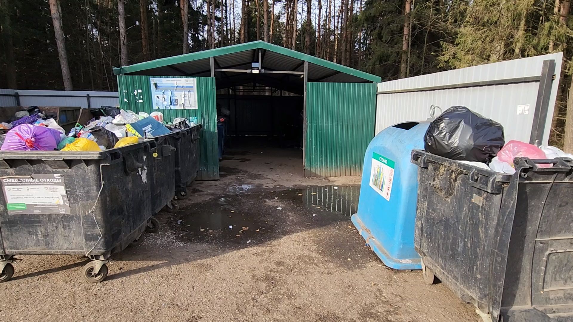 Одинцово, часцы, тко, вывоз отходов, вывоз тко, мусор, регоператор, контейнерная площадка,