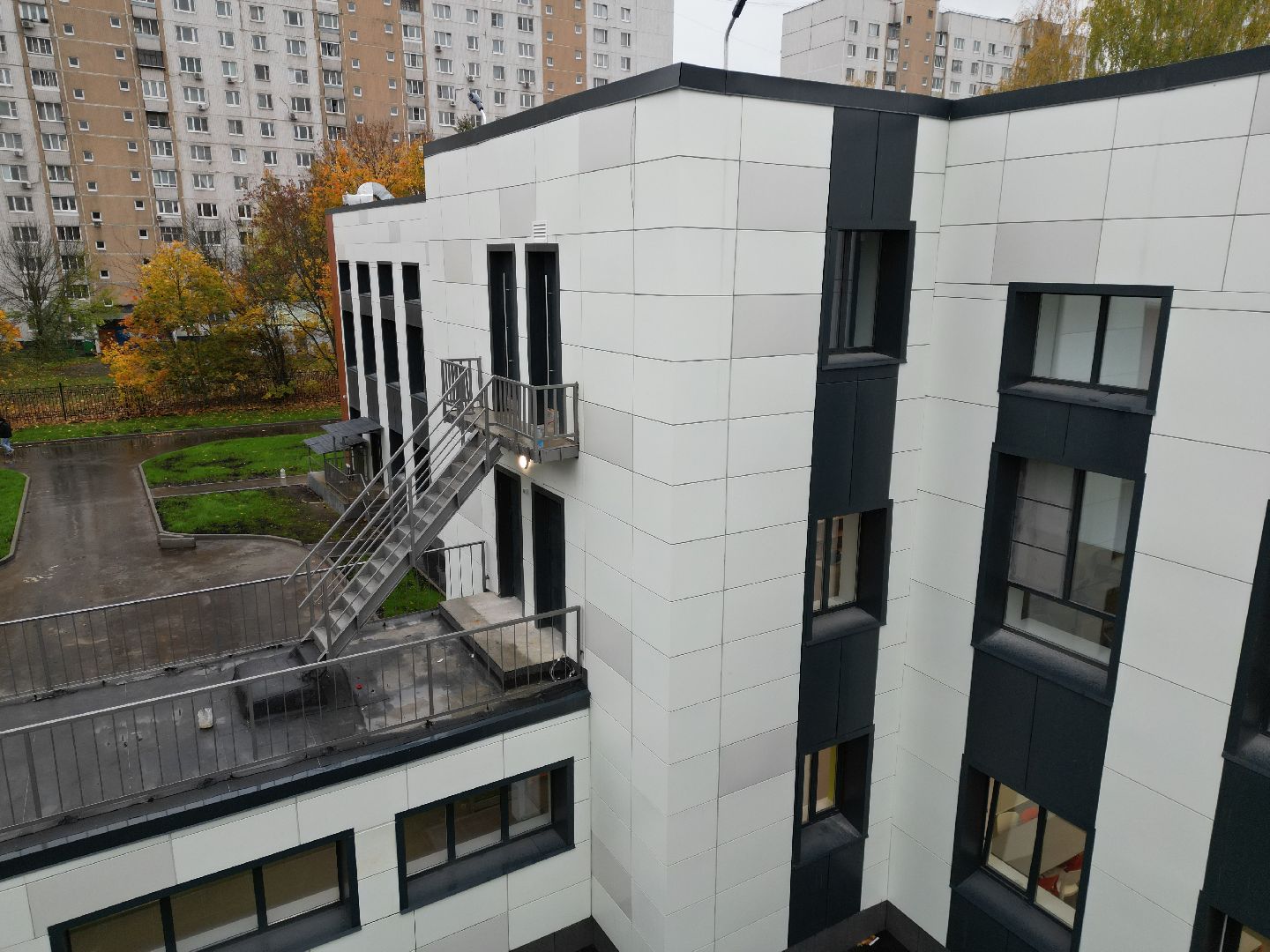 балашиха, школа,видео с коптера,