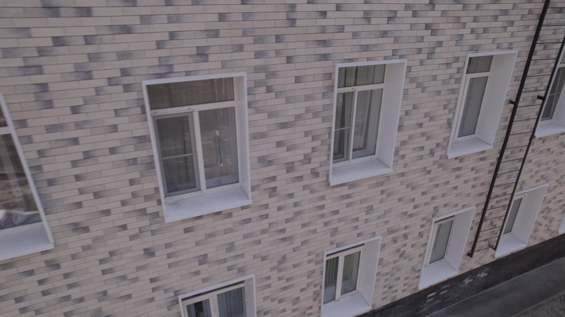 поликлиника, медицина,видео с коптера,