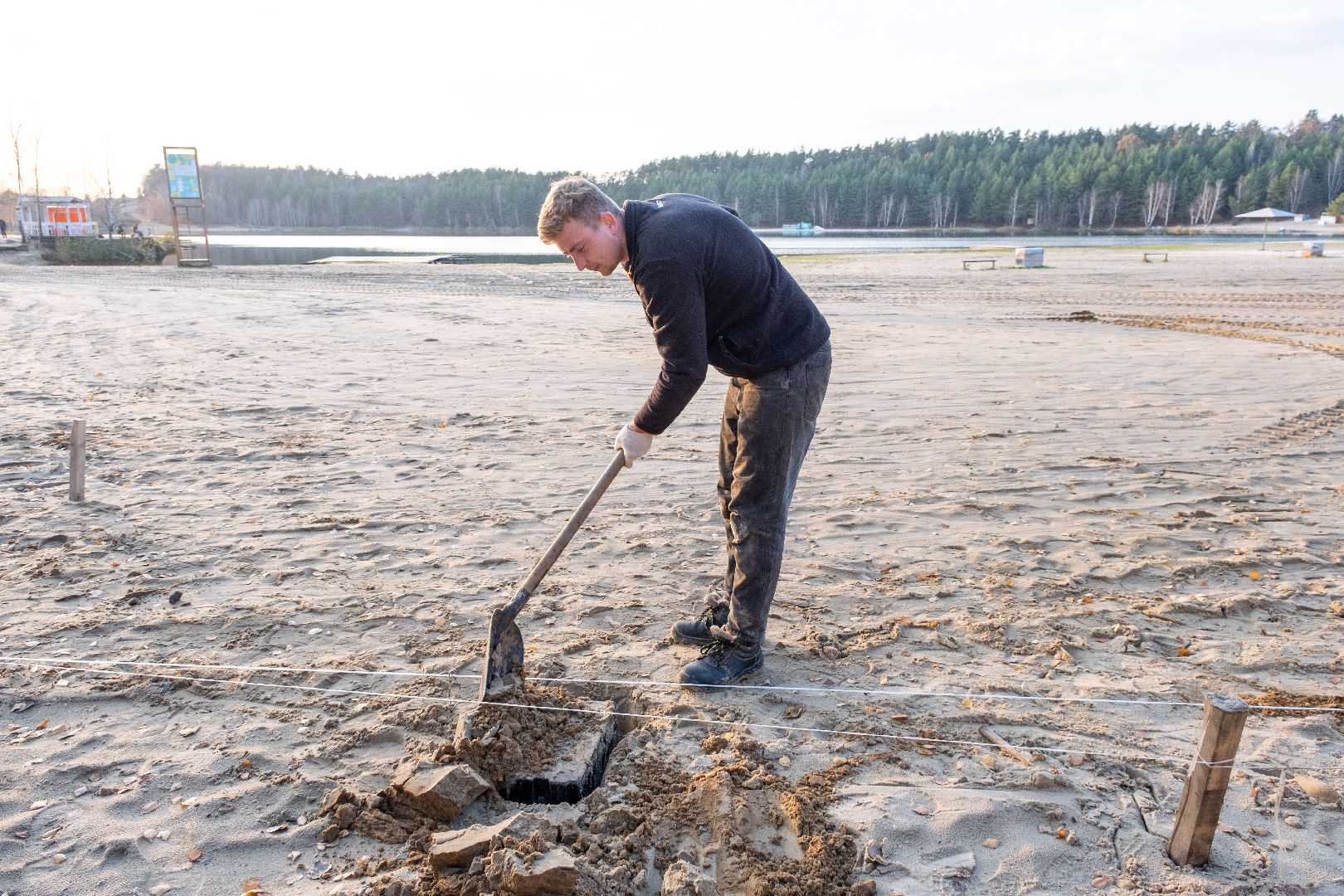 лыткарино, благоустройство, волкуша, водоём,