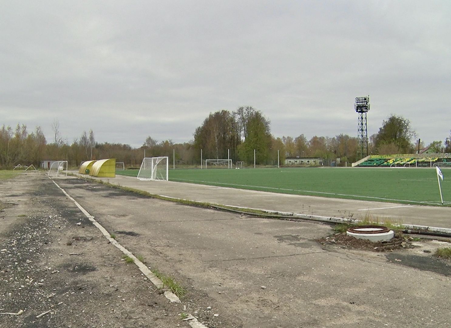 Клин, общество, спорт, строительство, стадионы,