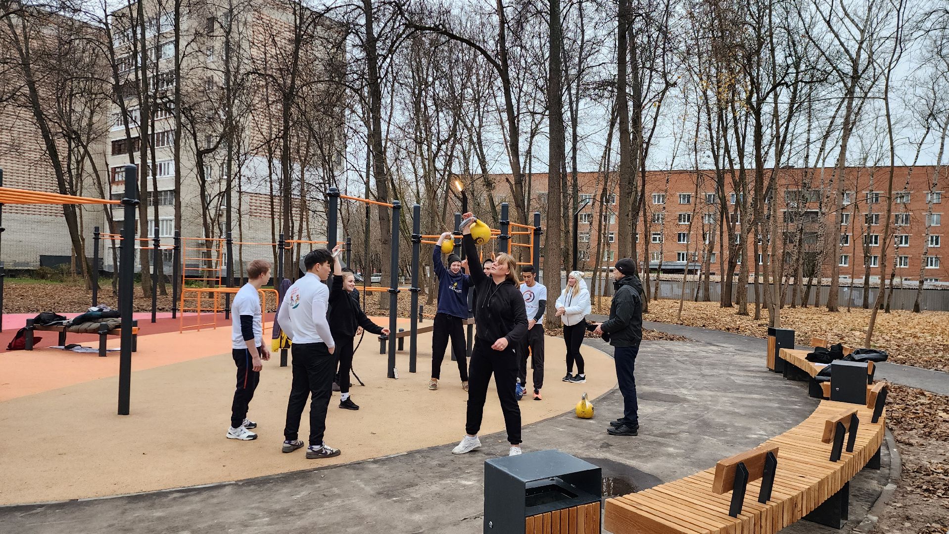 Подольск, благоустойство, сквер,