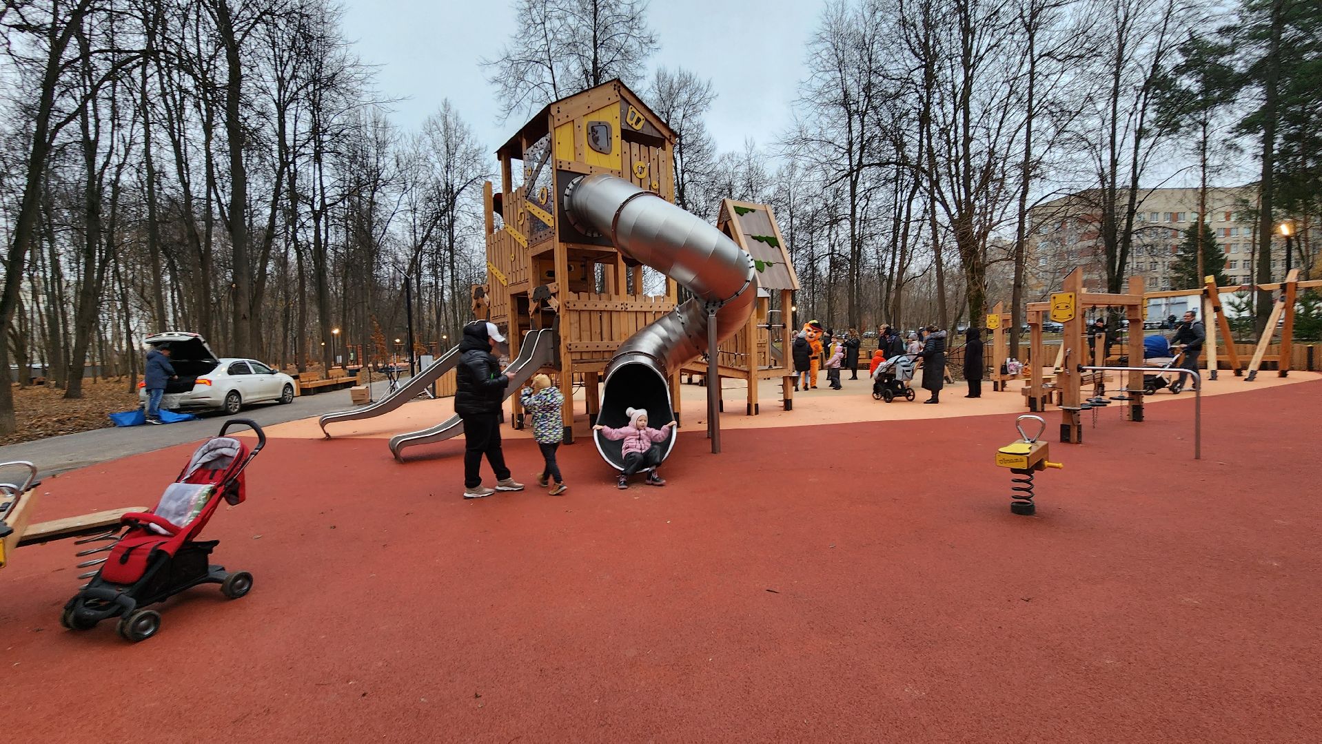 Подольск, благоустойство, сквер,