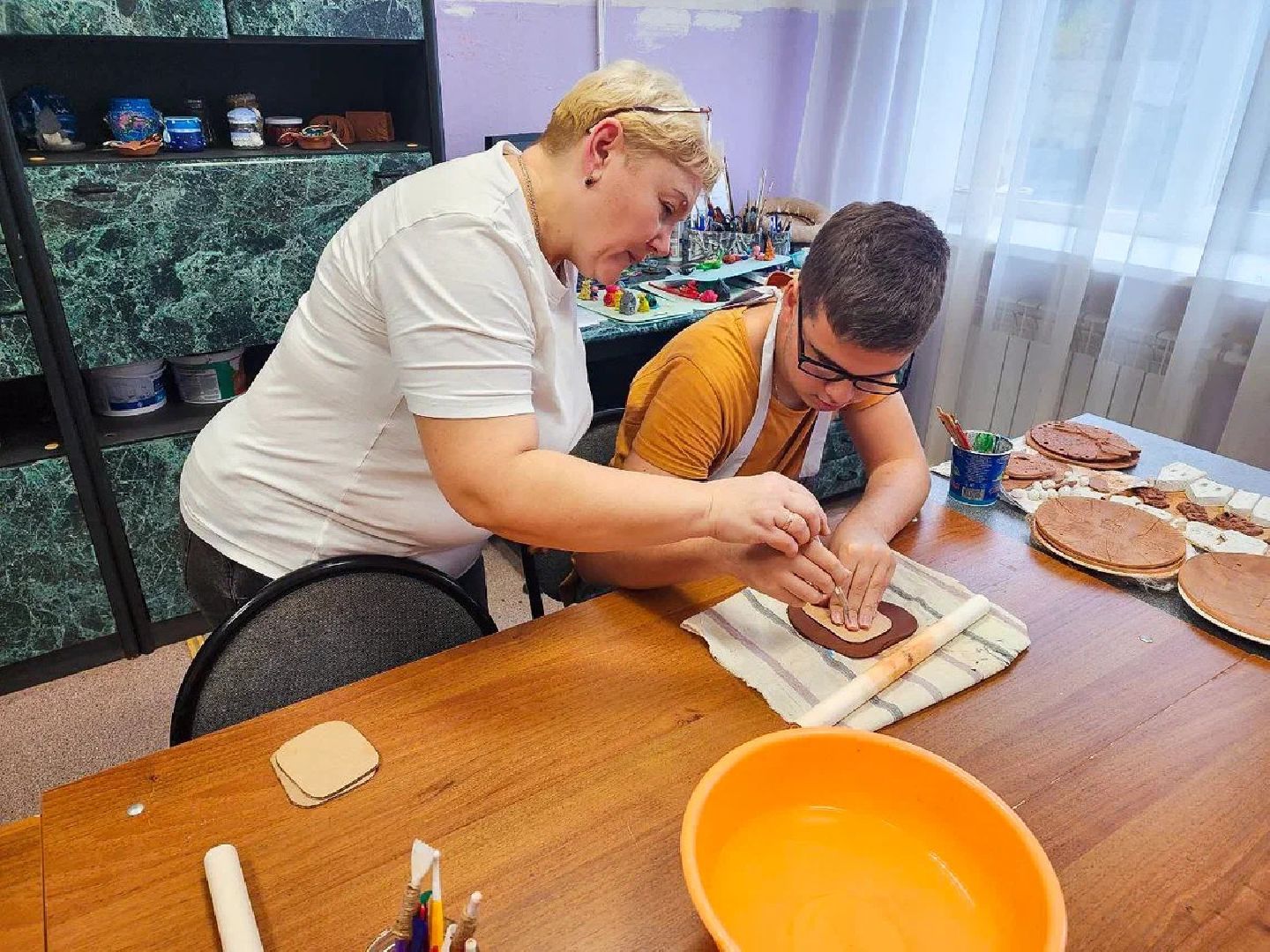 ильинский погост, империя ремесел, лепка, вязание, ткачество, инвалиды, орехово-зуево,