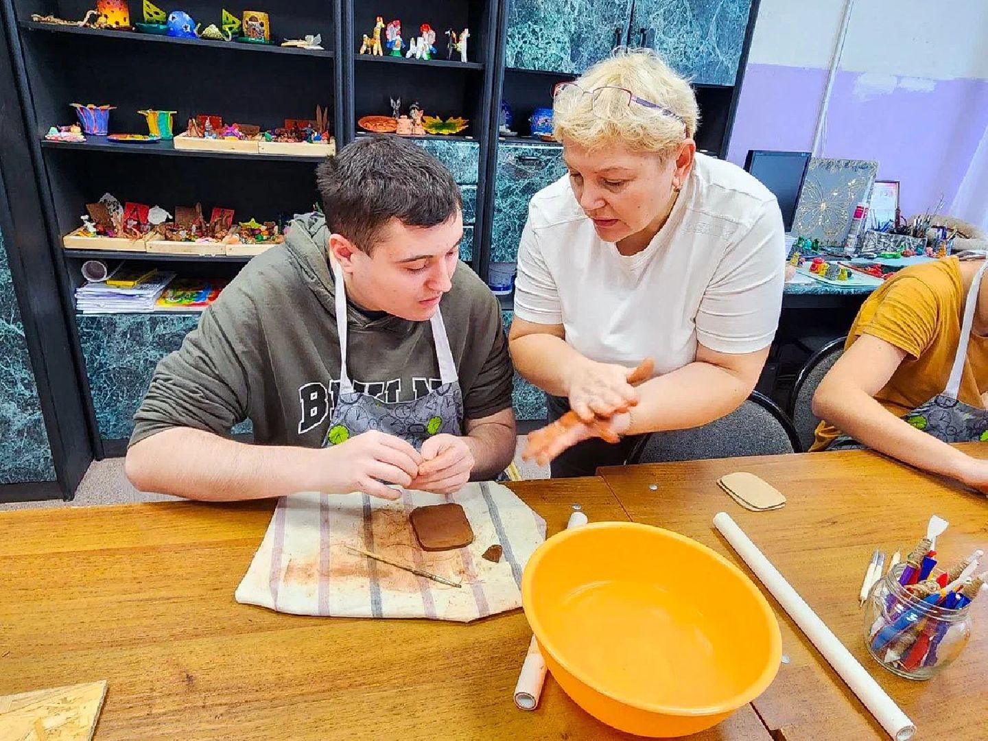 ильинский погост, империя ремесел, лепка, вязание, ткачество, инвалиды, орехово-зуево,