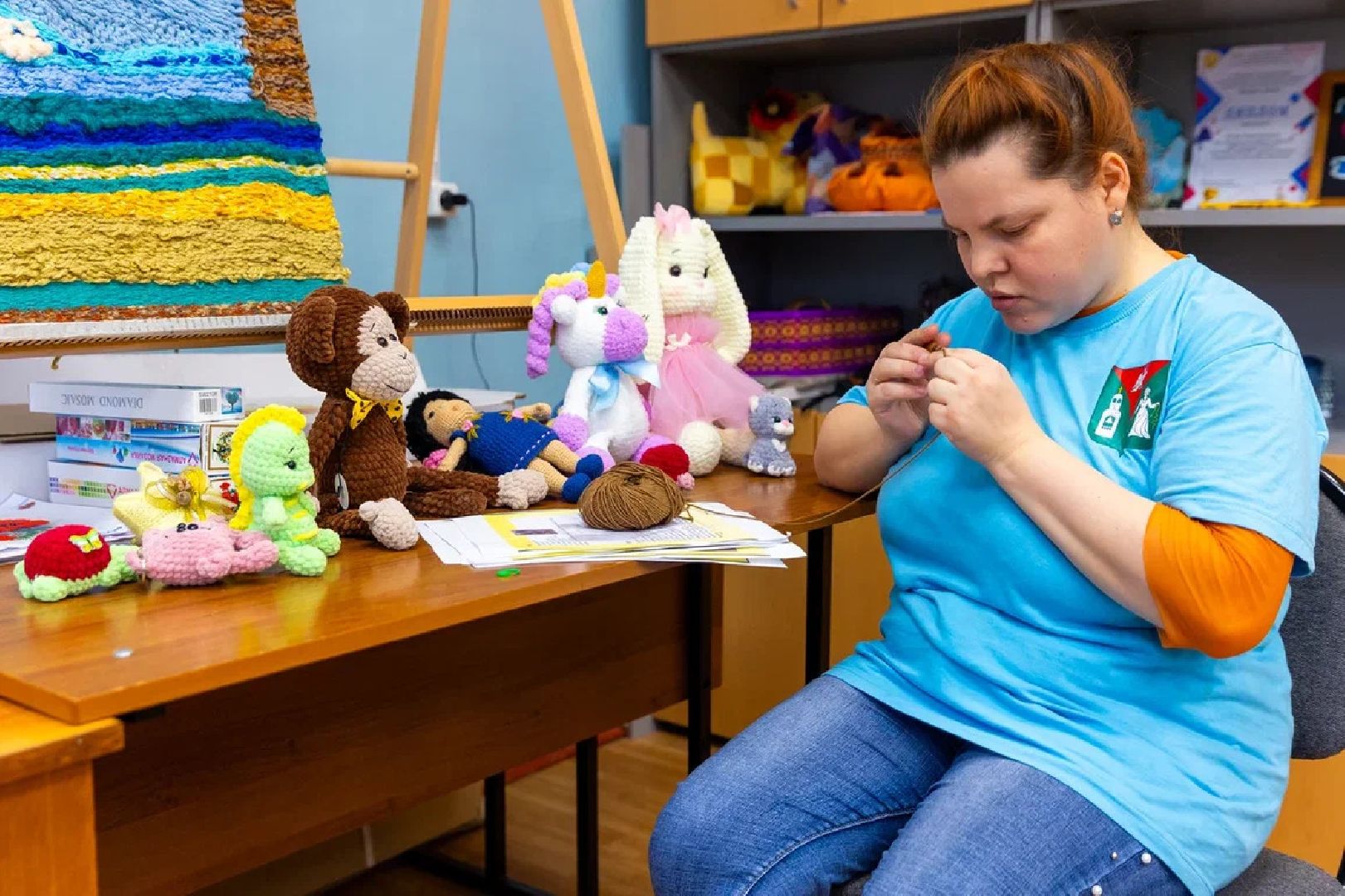 ильинский погост, империя ремесел, лепка, вязание, ткачество, инвалиды, орехово-зуево,