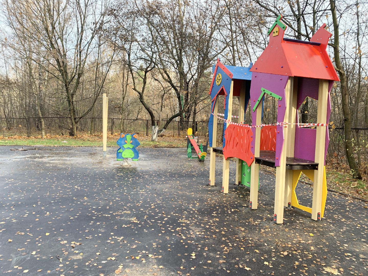 Балашиха, Подмосковье, Благоустройство, Детские площадки, Управление благоустройства администрации Балашихи, Игровые комплексы, Лес чудес,