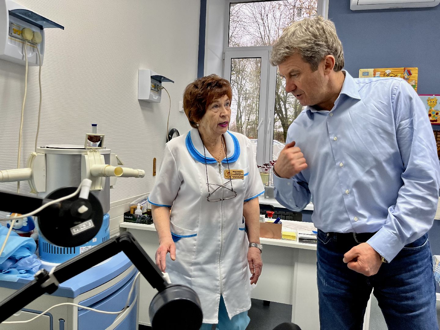 Верея, здравоохранение Подмосковья, ремонт больницы, наро-фоминский городской округ, олег рожнов,